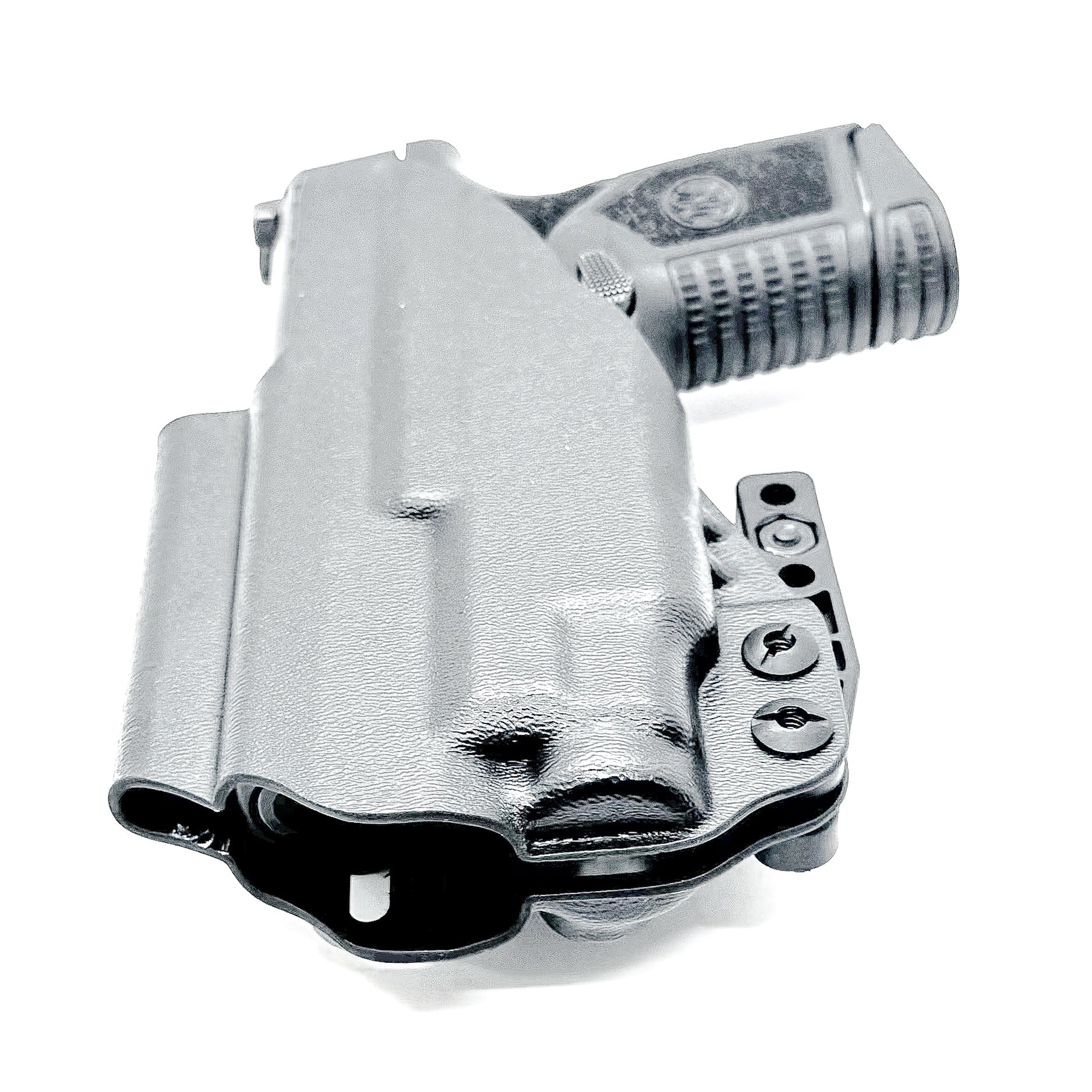 FN Reflex IWB holster with Streamlight TLR-7 Sub GL mounted, shown in right-hand configuration with full sweat guard and precision-formed Kydex design.