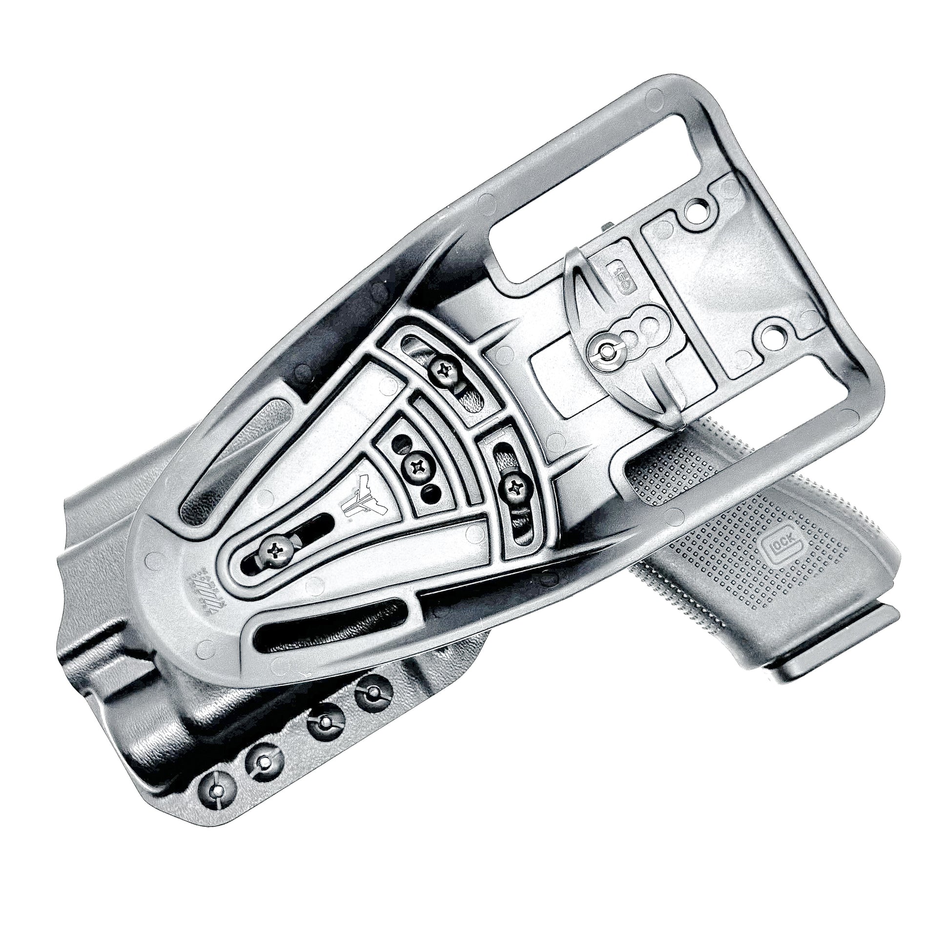 OWB, Outside Waistband light duty & competition holster for Glock 17 & 47 with Streamlight TLR-1 HL-X. Red dot ready, optic and barrel compatible. Made in USA.