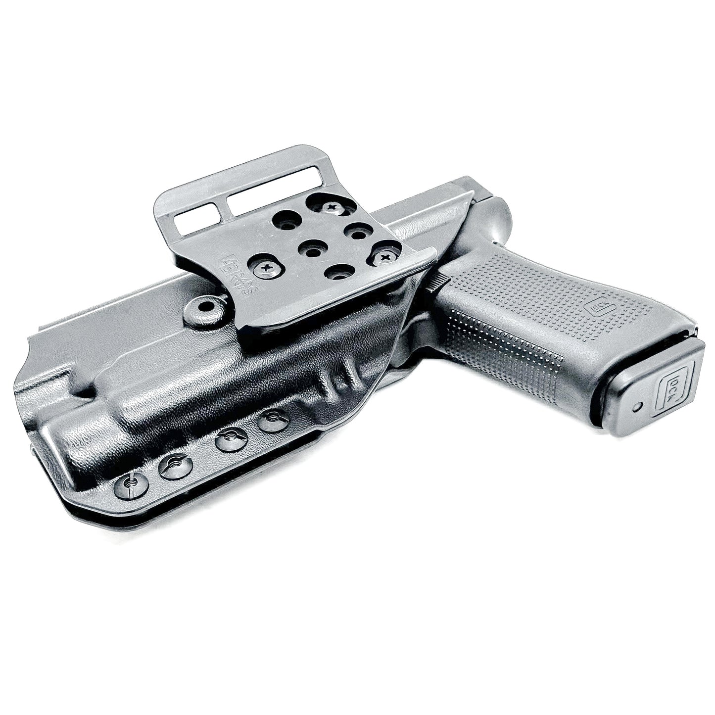 Outside Waistband (OWB) holster for Glock 17 & 47 with Streamlight TLR-1 HL-X. Built for duty and competition. Red dot ready, open muzzle, and made in the USA.