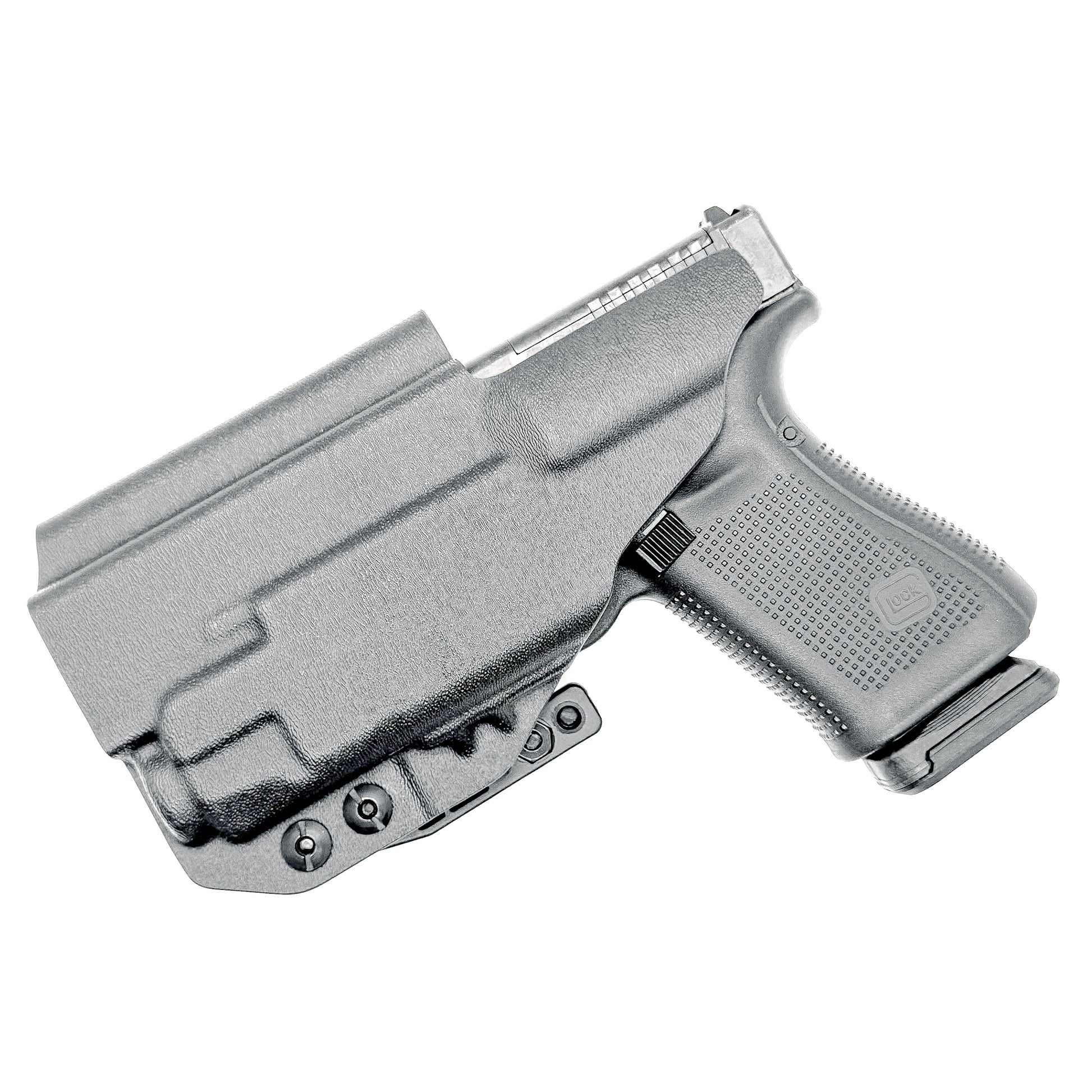 front side of Glock 19 & TLR-7 X/A IWB Holster