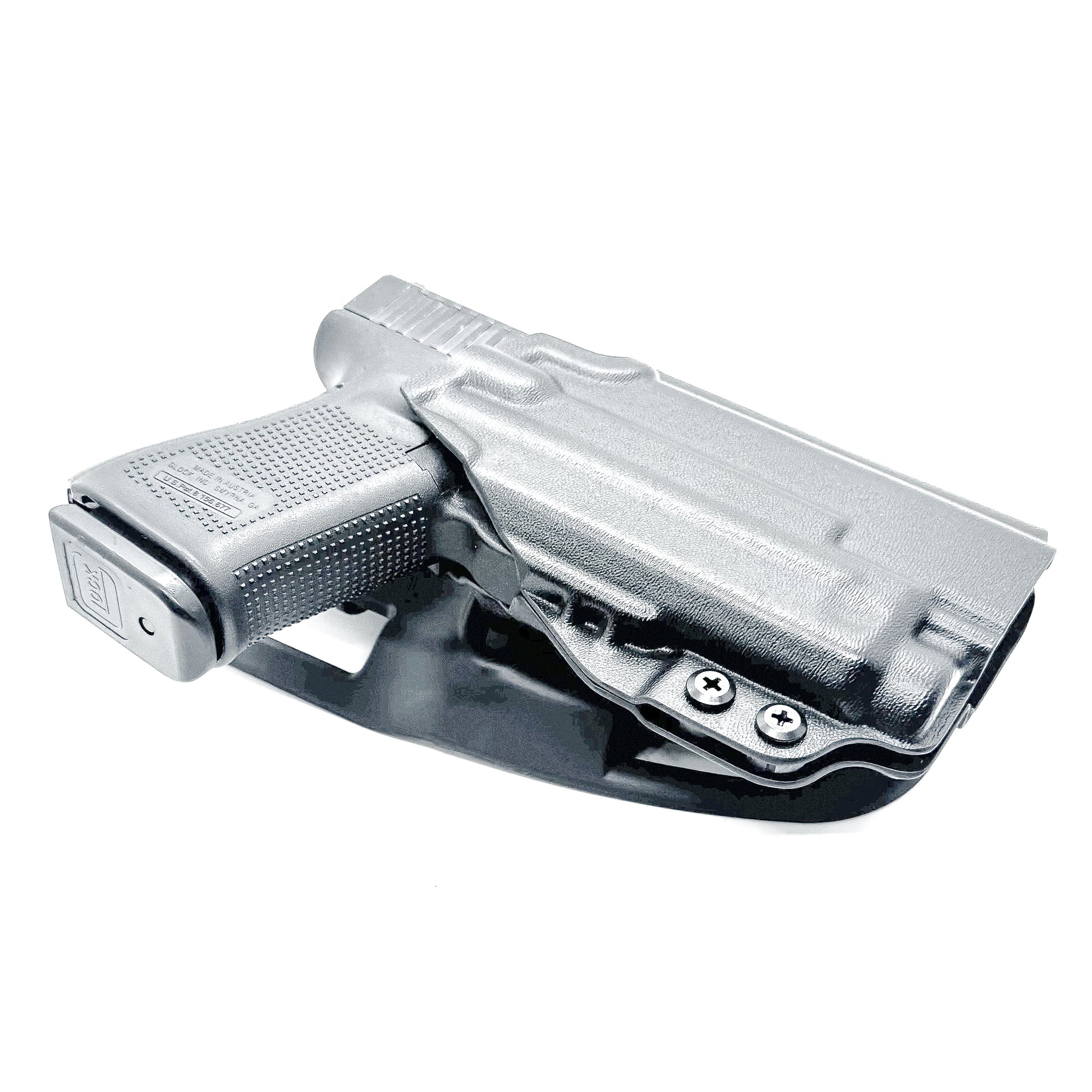 Duty & Competition holster for Glock 19, 19X & 45 with Nightstick TCM-10 or TCM-15 in Black with Duty Drop