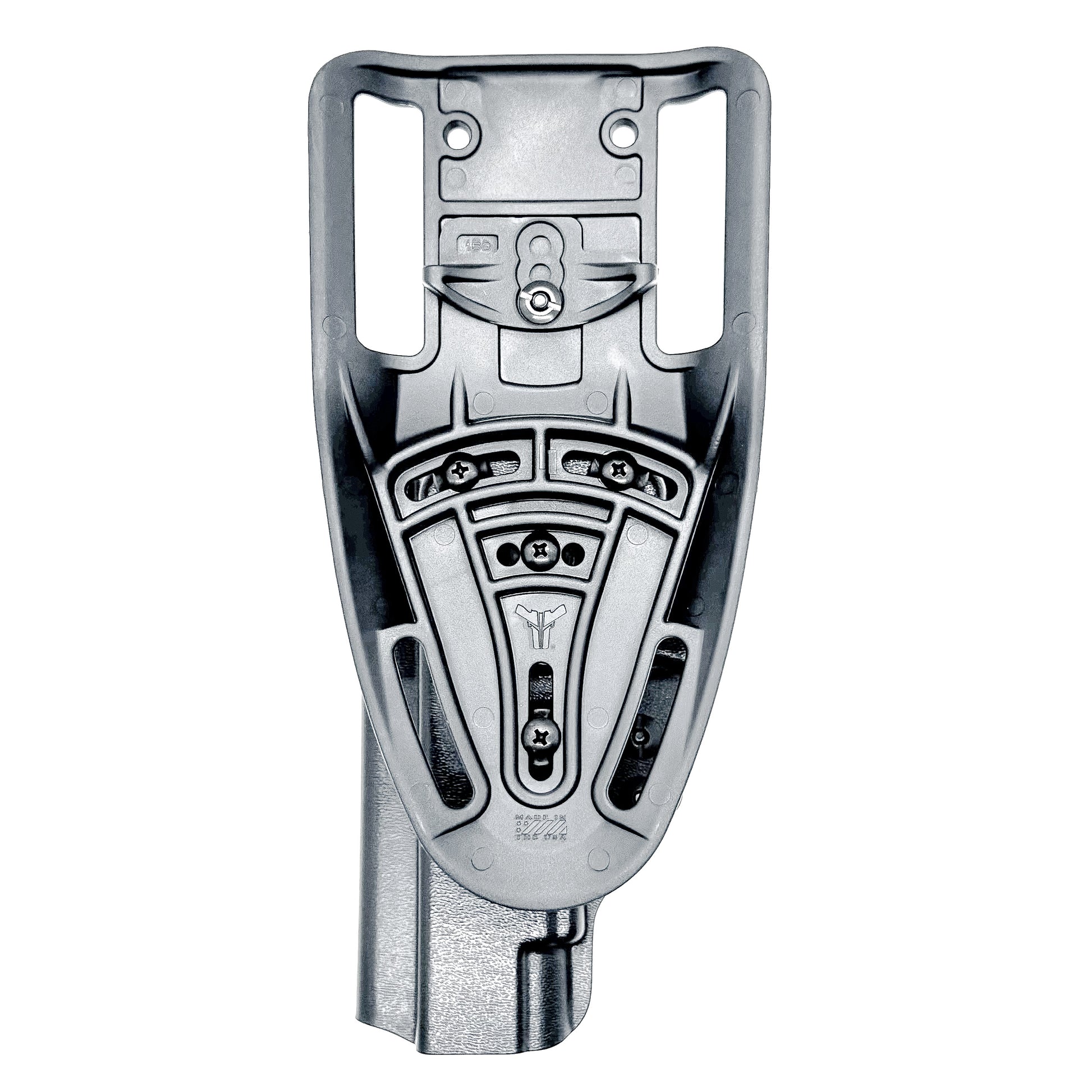 Black Outside Waistband OWB Glock 34 Generation Gen 5, Duty & Competition Style Kydex Holster from Four Brothers 4BROS Holsters. Made in the USA.