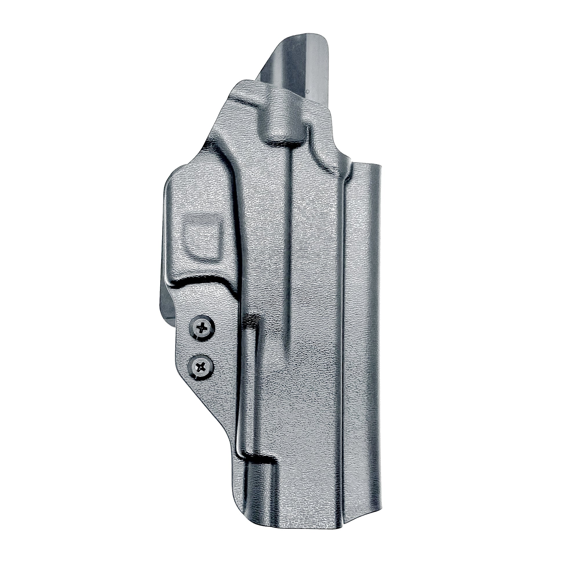 Black Outside Waistband OWB Kydex holster for the Glock 34 Generation Gen 5 from Four Brothers 4BROS Holsters. Made in the USA.