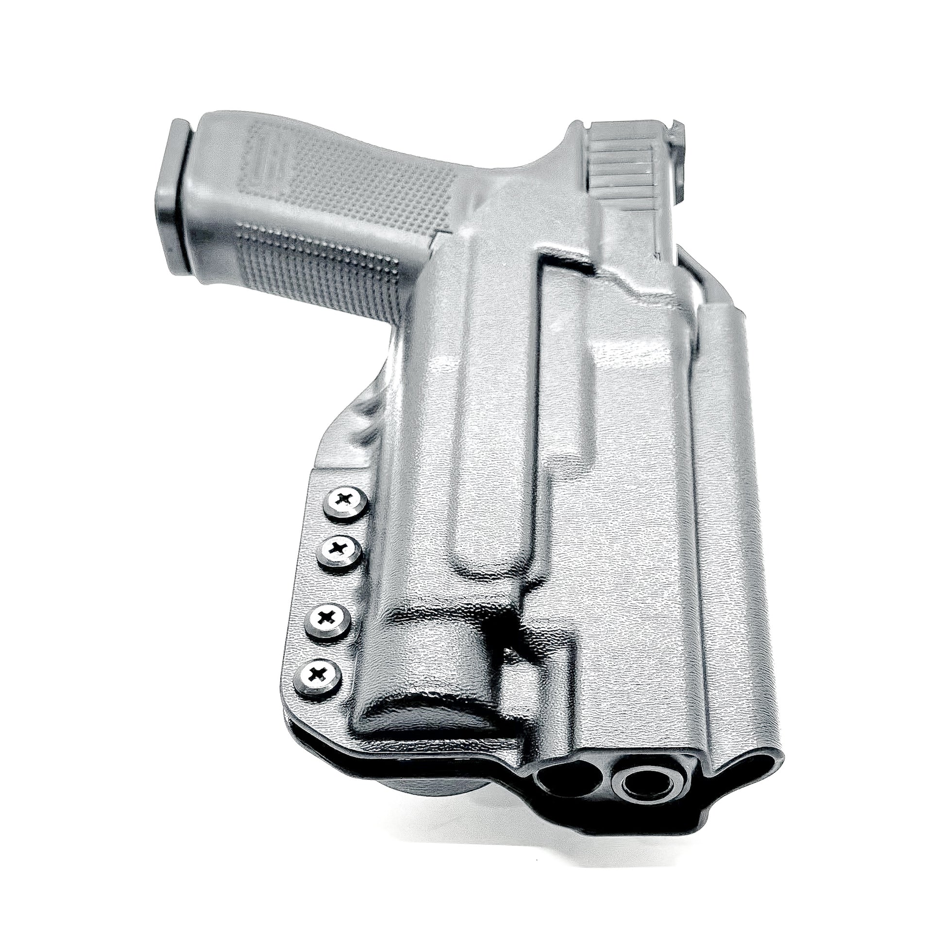 OWB, Outside Waistband light duty and competition holster for Glock 34 with Streamlight TLR-1 HL-X.