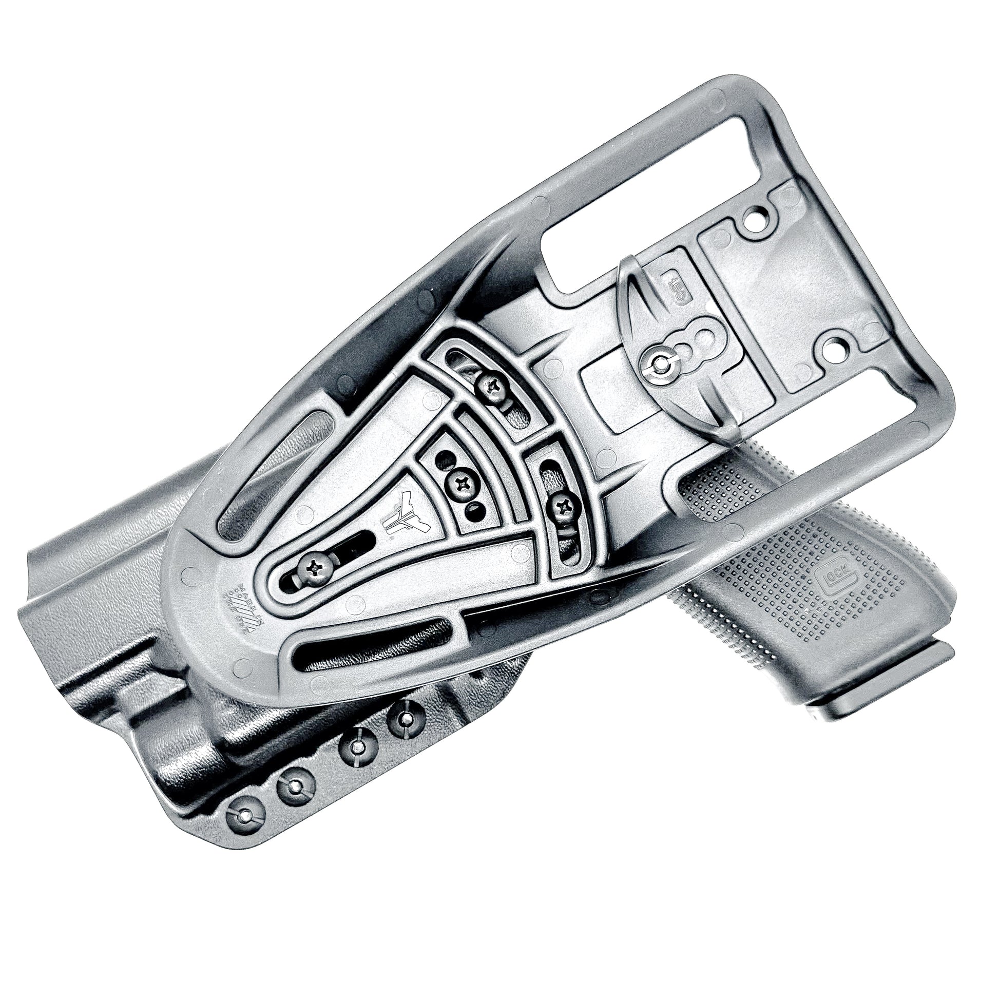 OWB, Outside Waistband light duty and competition holster for Glock 34 with Streamlight TLR-1 HL-X.