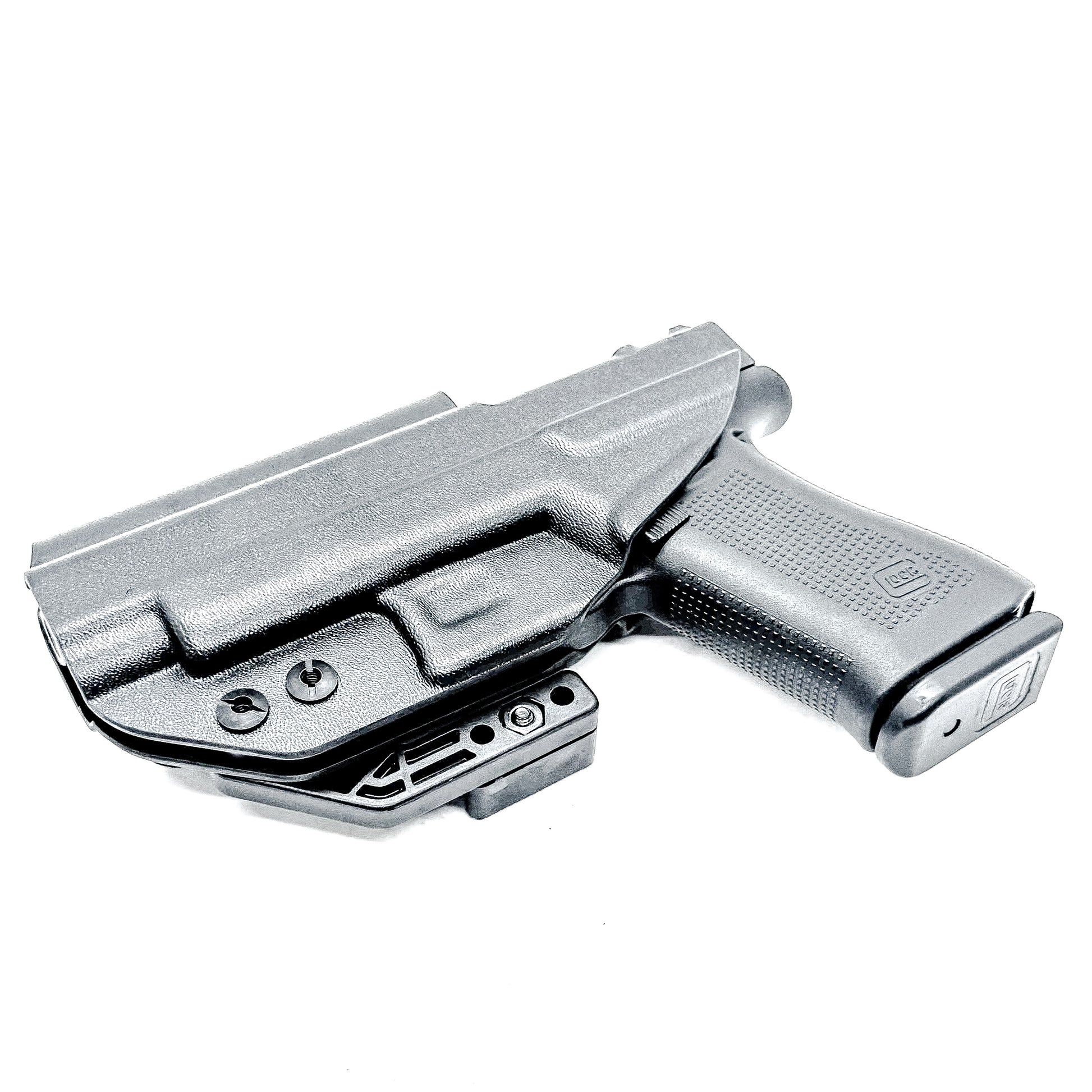 Glock 48 & 48 MOS IWB Holster, Black with Monoblock and Modwing, Made in the USA