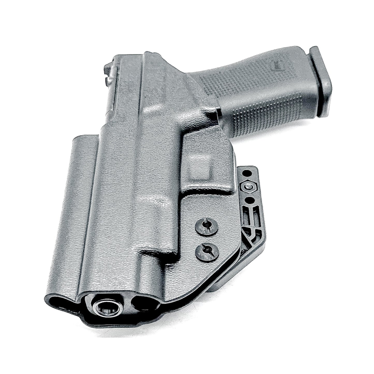 Glock 48 & 48 MOS IWB Holster, Black with Monoblock and Modwing, Made in the USA