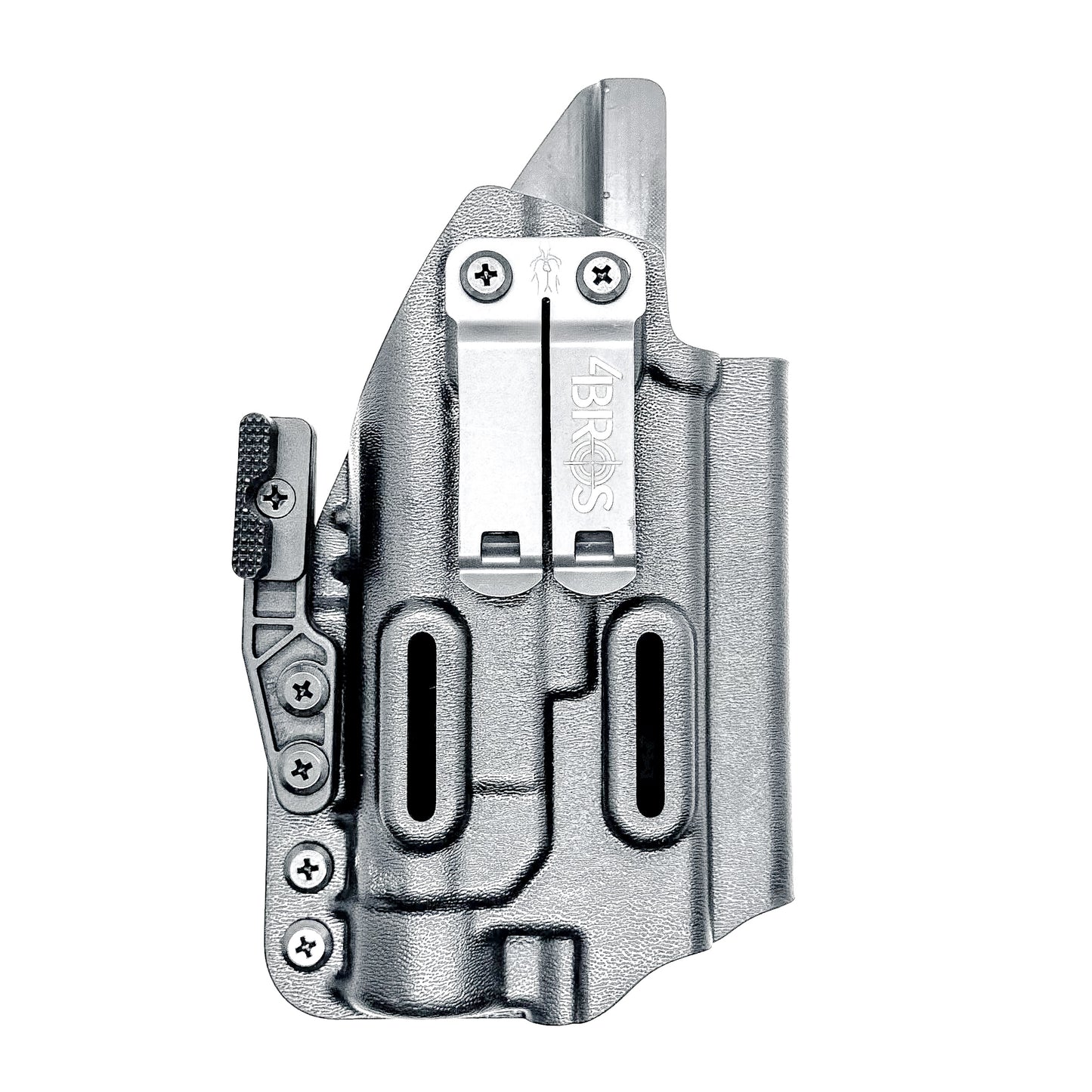 For the best IWB Kydex Inside Waistband Holster for the Glock 17 and 47 Gen 5 pistols with the Streamlight TLR-1 HL, shop Four Brothers 4BROS Holsters.