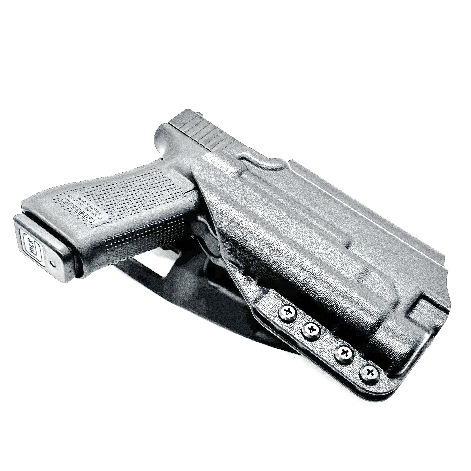 For the best, Outside Waistband OWB Glock 17 and 47 Gen 5 pistols & Streamlight TLR-1 HL Duty & Competition Kydex Holster, shop Four Brothers Holsters.