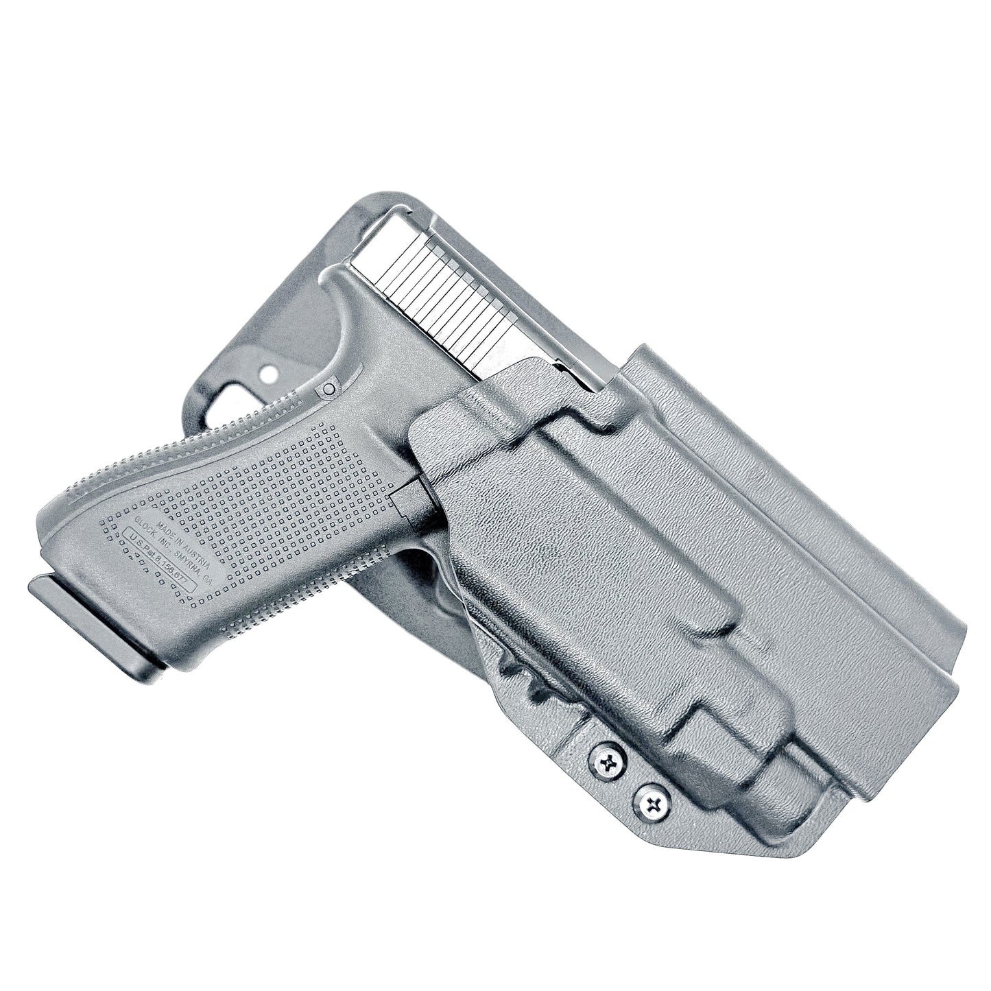 Glock 17 with TLR-7 HL-X Black Duty and Competition Holster with duty drop.