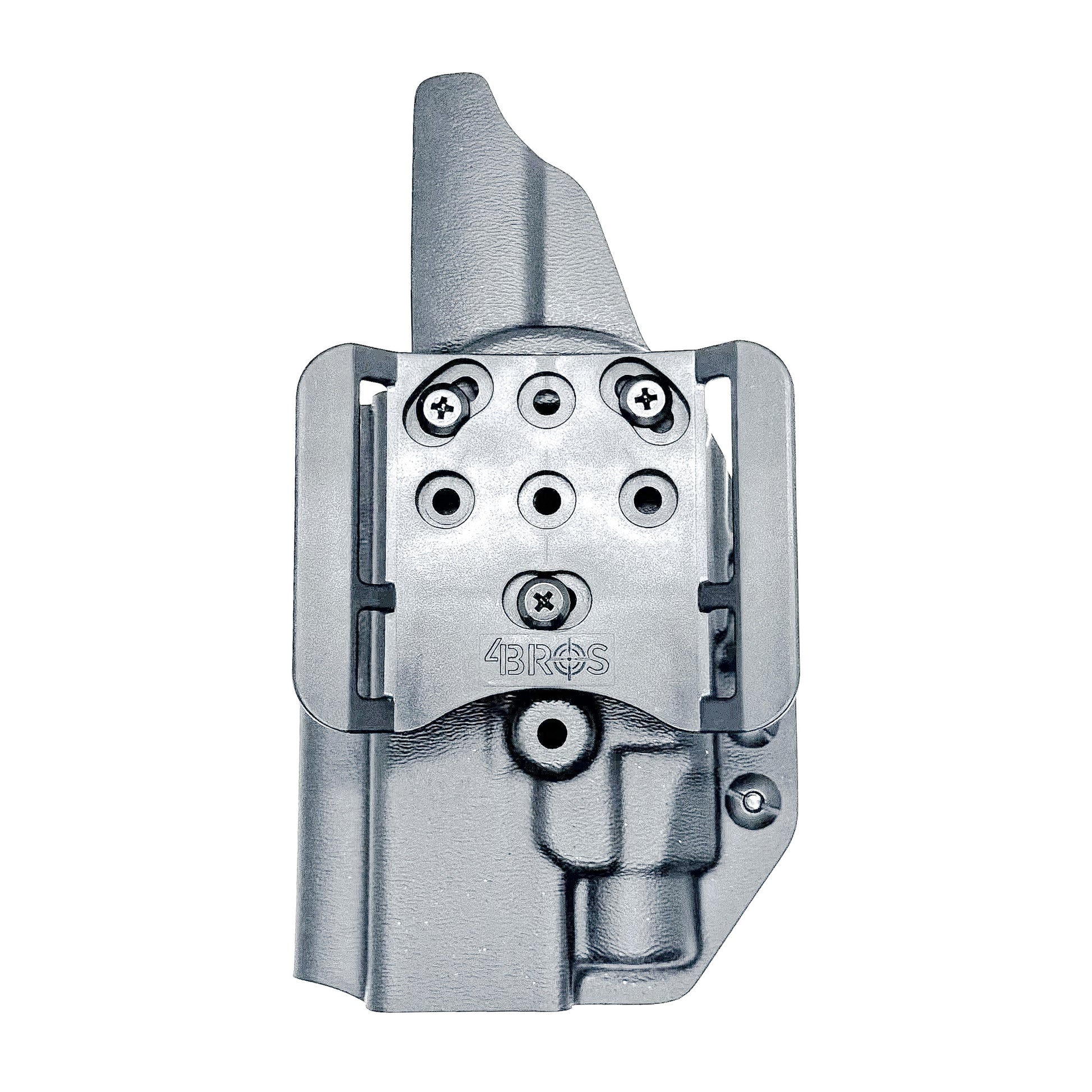 Black OWB Holster for Glock 17 & TLR-7 X or TLR-7 HL-X light with 4BROS 1.5" Slide