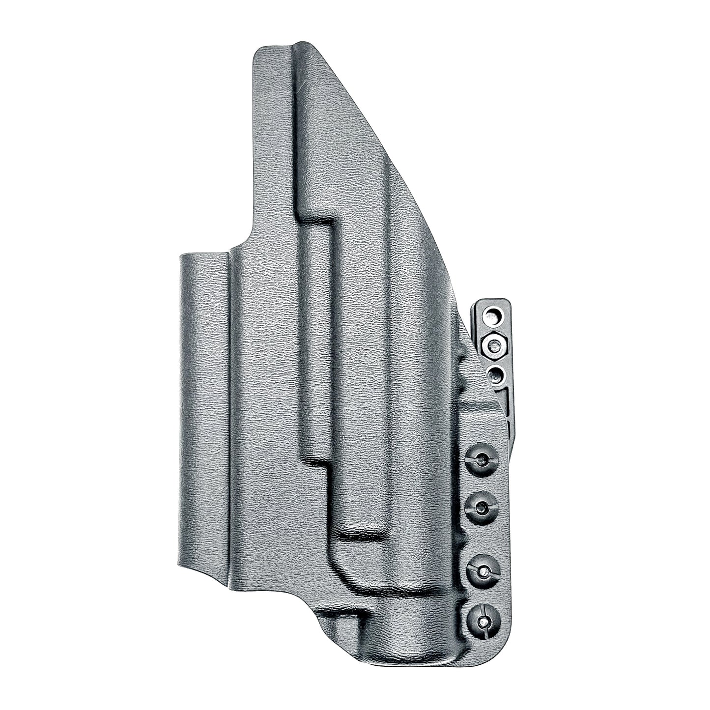 For the best IWB Kydex Inside Waistband for the Glock 19, 19X, and 45 Gen 5 pistols & Streamlight TLR-1 HL weapon-mounted light shop Four Brothers Holsters.