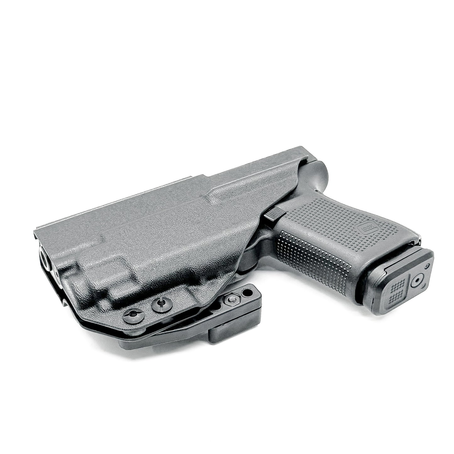 For the best Inside Waistband Kydex Holster for the Glock 19 & Streamlight TLR-8 A, shop Four Brothers Holsters. 4BROS IWB Holsters are made in the USA!