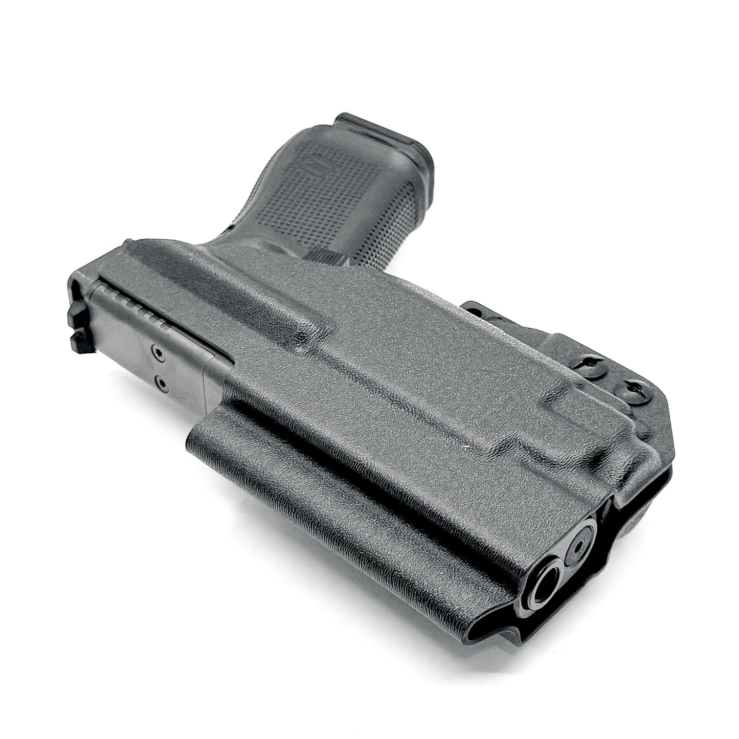 For the best Inside Waistband Kydex Holster for the Glock 19 & Streamlight TLR-8 A, shop Four Brothers Holsters. 4BROS IWB Holsters are made in the USA!