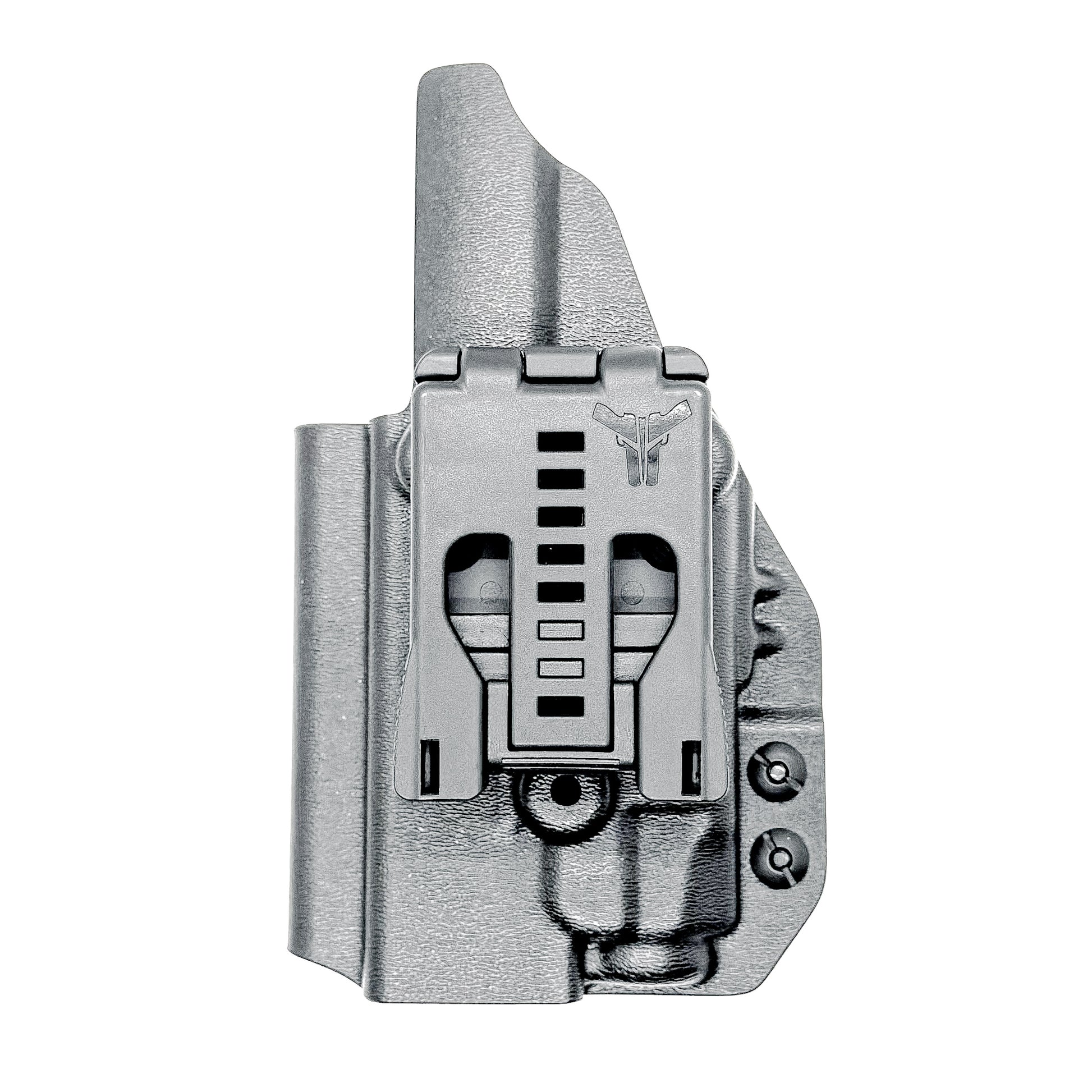 For the best Outside Waistband OWB Holster for the Glock Gen 5 with the 19-length slide & Streamlight TLR-7 X or TLR-7 A, shop Four Brothers 4BROS holsters.