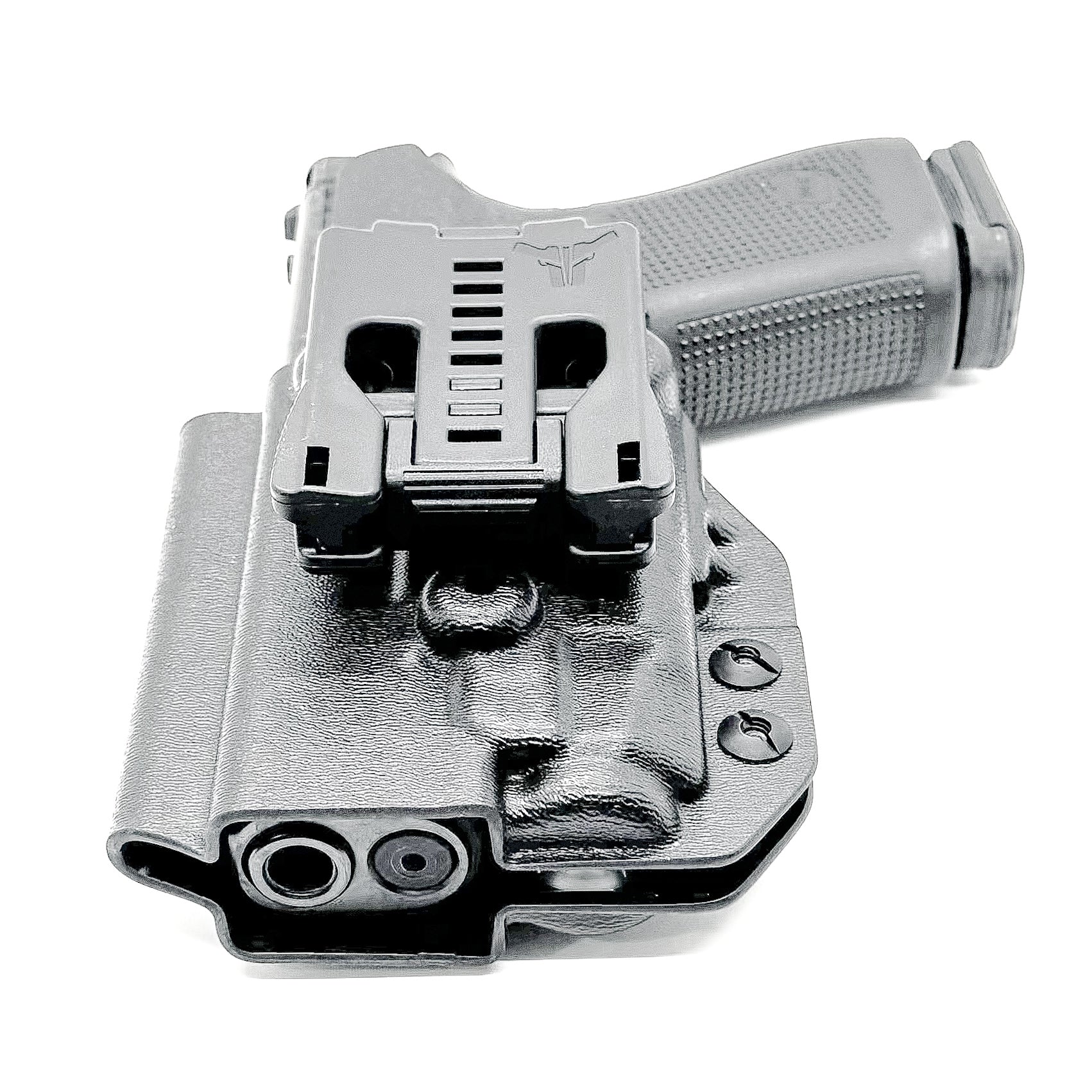 For the best Outside Waistband OWB Holster for the Glock Gen 5 with the 19-length slide & Streamlight TLR-7 X or TLR-7 A, shop Four Brothers 4BROS holsters.