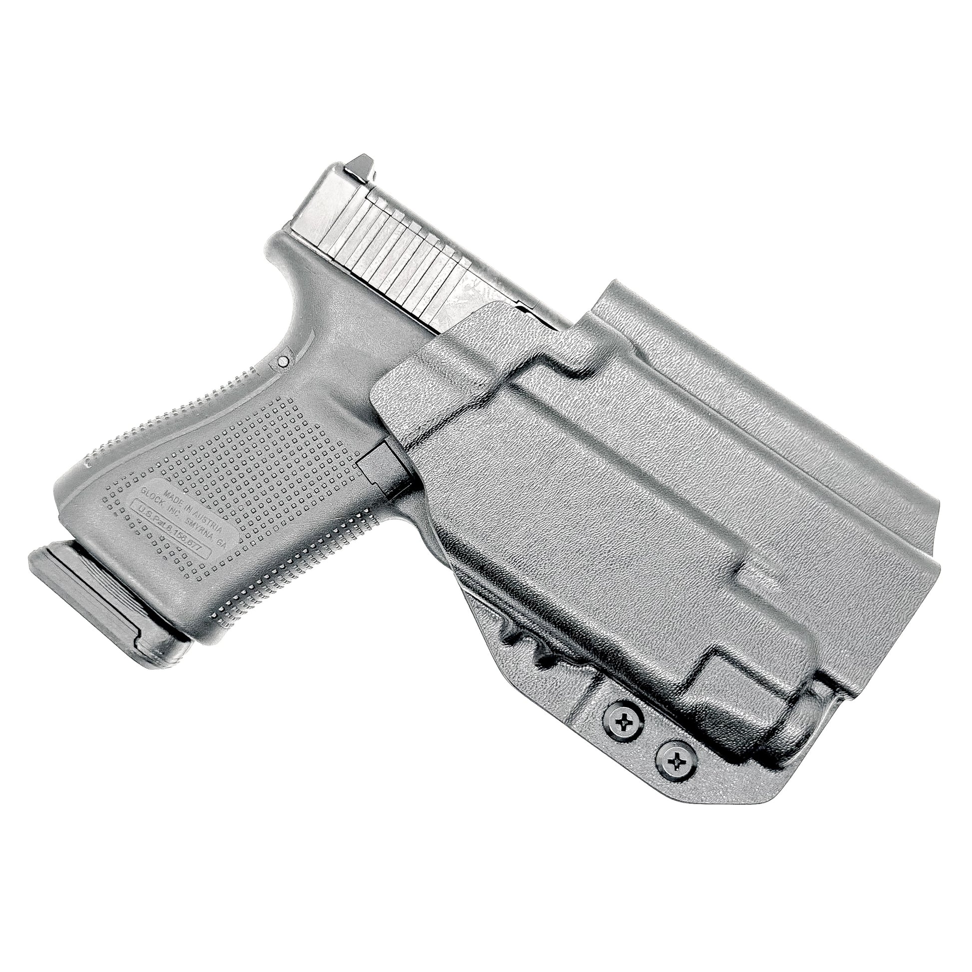 For the best Outside Waistband OWB Holster for the Glock Gen 5 with the 19-length slide & Streamlight TLR-7 X or TLR-7 A, shop Four Brothers 4BROS holsters.