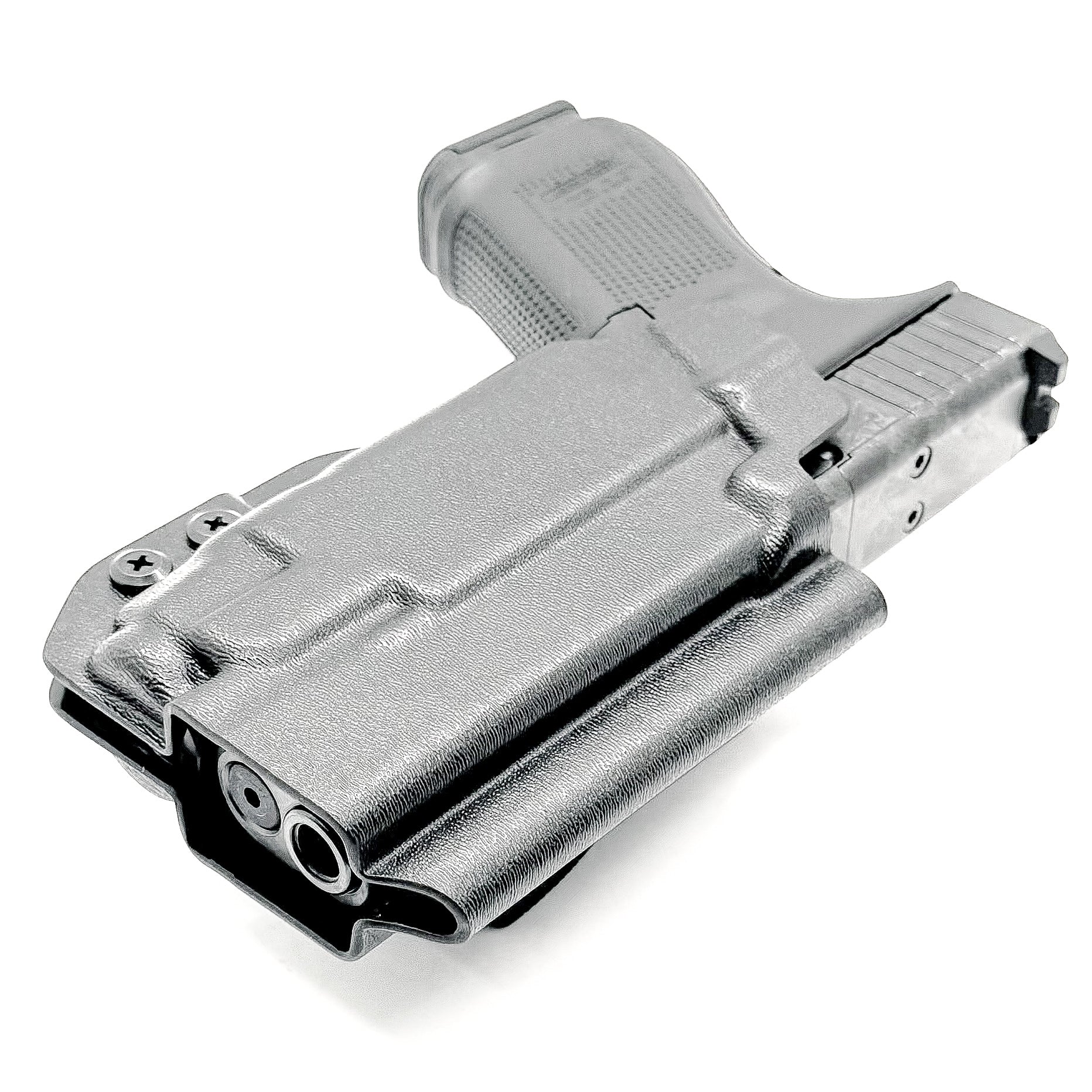 For the best Outside Waistband OWB Holster for the Glock Gen 5 with the 19-length slide & Streamlight TLR-7 X or TLR-7 A, shop Four Brothers 4BROS holsters.