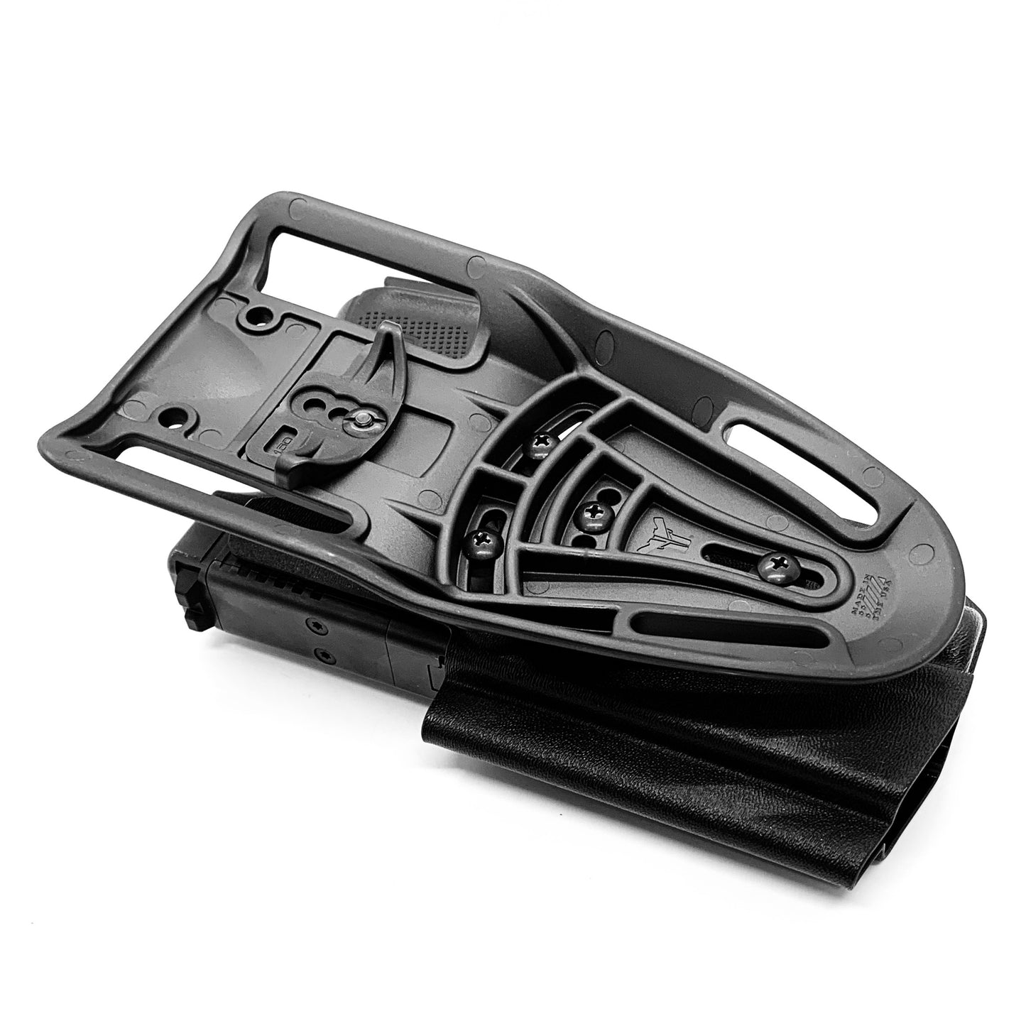 For the best outside waistband OWB for the Glock 19 Gen 5 & Streamlight TLR-7 HL-X, X & A Duty & Competition Style Kydex Holster, shop Four Brothers Holsters.