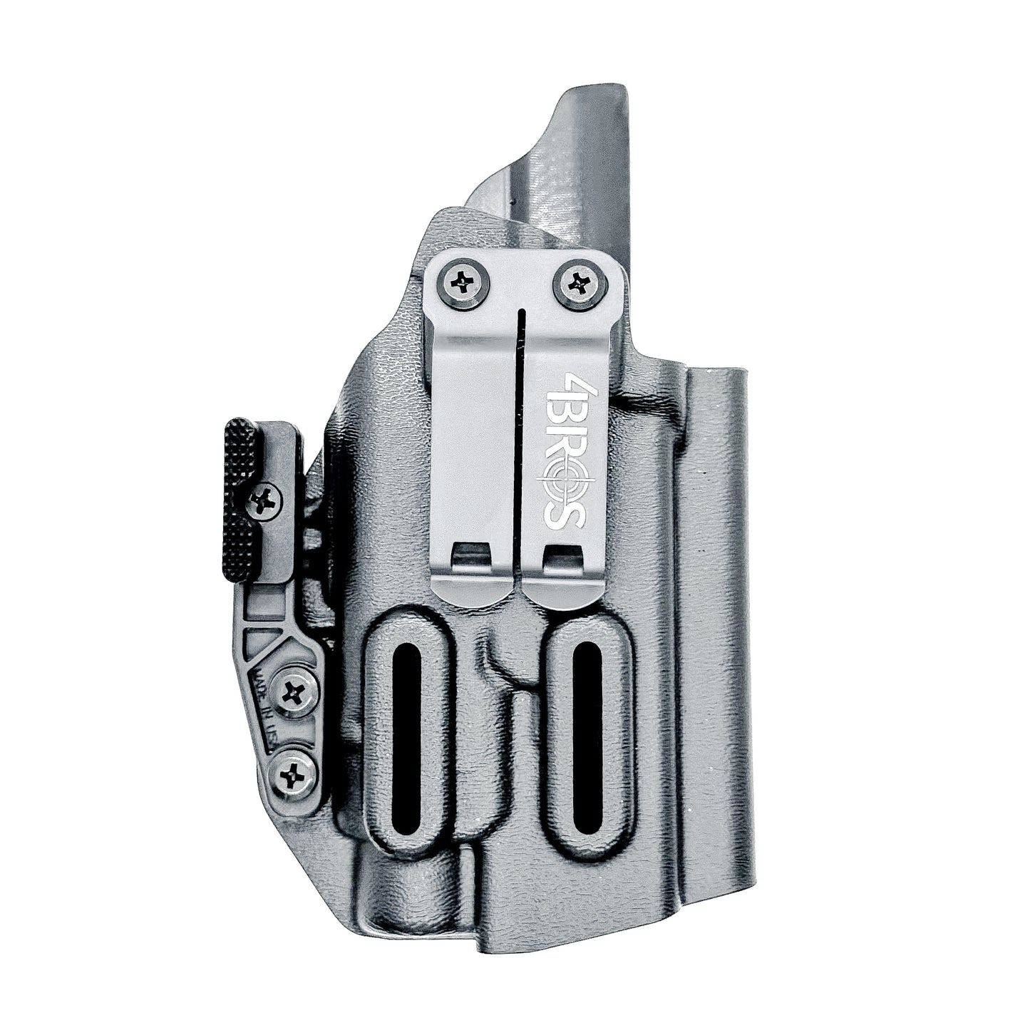 IWB Holster for the Glock 19 with Streamlight TLR-7 HL-X and DCC Monoblock and Modwing in black.