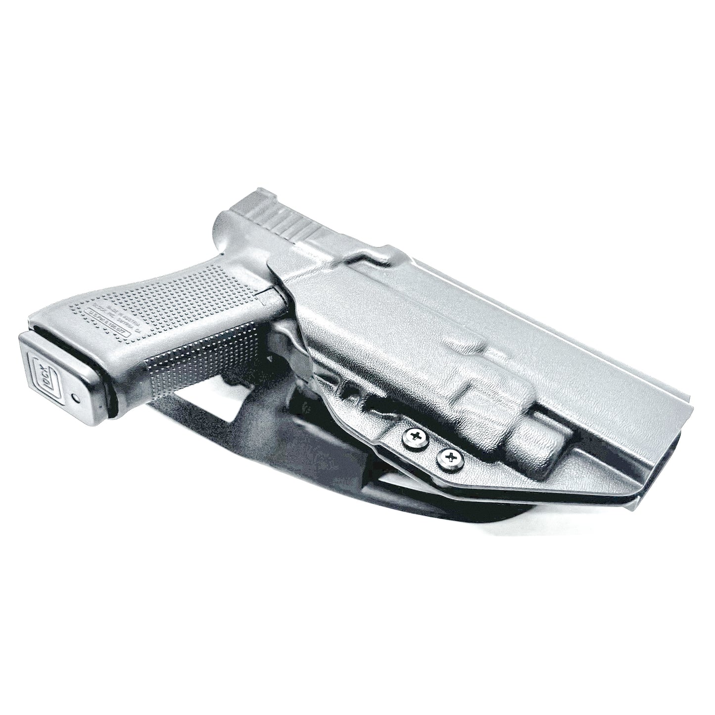 Glock 34 with TLR-7 X or TLR-7 HL-X Black Duty and Competition Holster with duty drop.