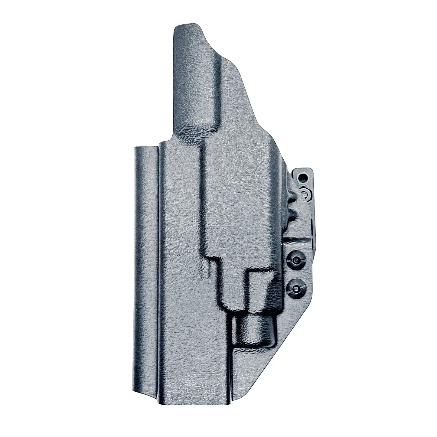 Black IWB Holster for the Glcok 34 with TLR-7 X or TLR-7 HL-X light including monoblock and modwing.
