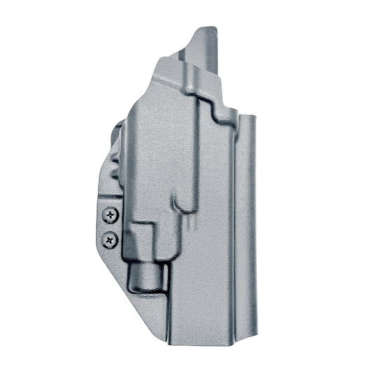 Black OWB Holster for the Glcok 34 with TLR-7 X or TLR-7 HL-X light and 4BROS 1.5" Belt Slide