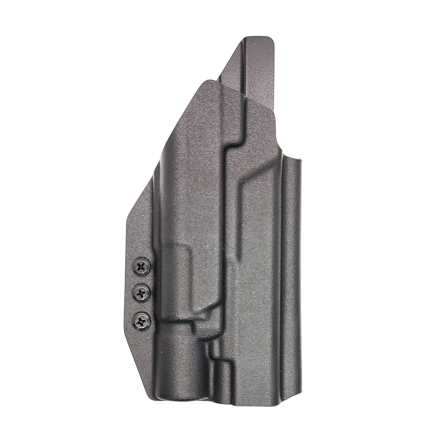 For the best Outside Waistband OWB Holster for the Glock 34, 17, or 19 Gen 5 pistol with the Surefire X300U-A or X300U-Bhop Four Brothers 4BROS Holsters.
