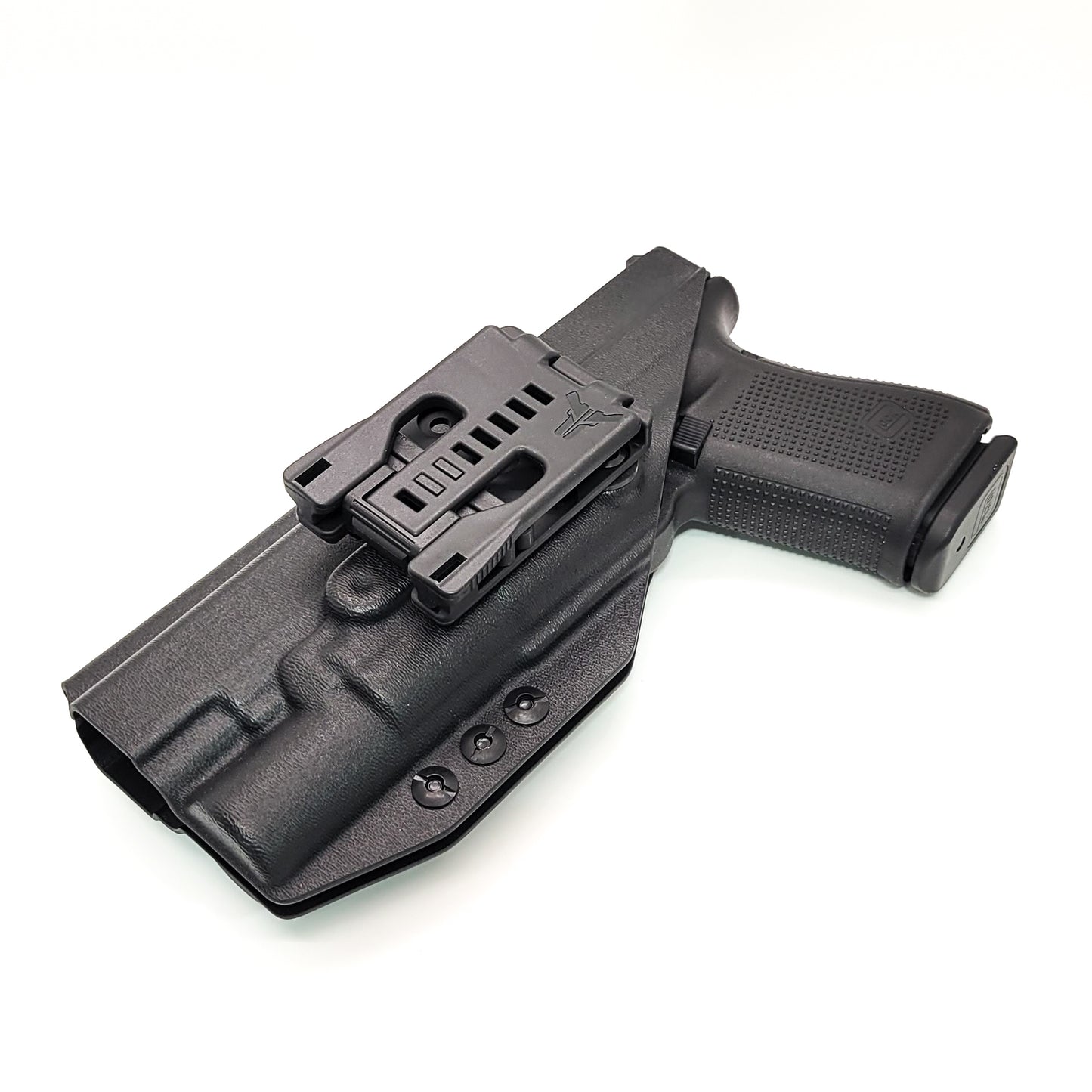 For the best Outside Waistband OWB Holster for the Glock 34, 17, or 19 Gen 5 pistol with the Surefire X300U-A or X300U-Bhop Four Brothers 4BROS Holsters.