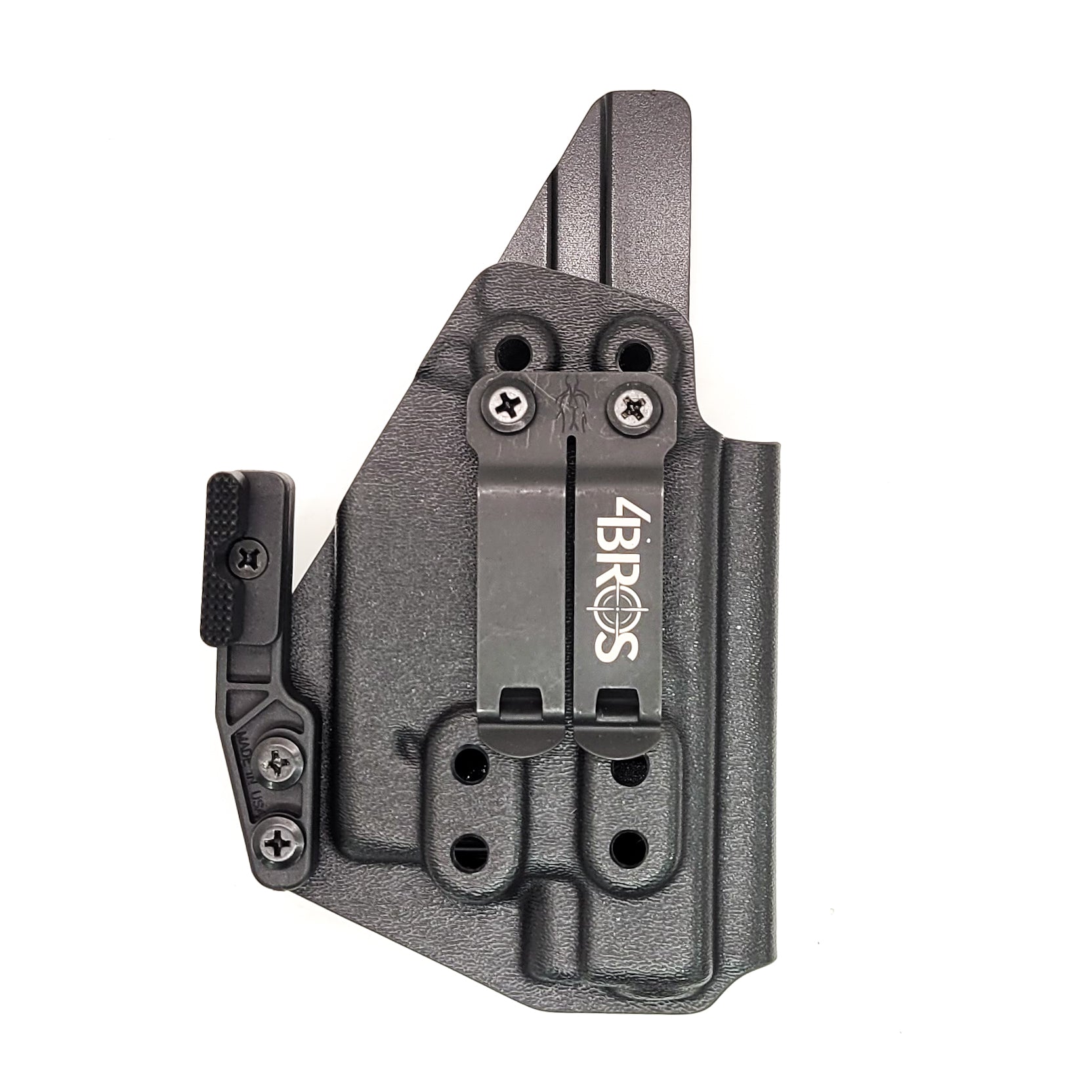 For the best, Inside Waistband IWB Kydex Holster for the Glock 43, 43X, or 48 with the Nightstick TSM-11W Weapon-Mounted light, shop Four Brothers Holsters.