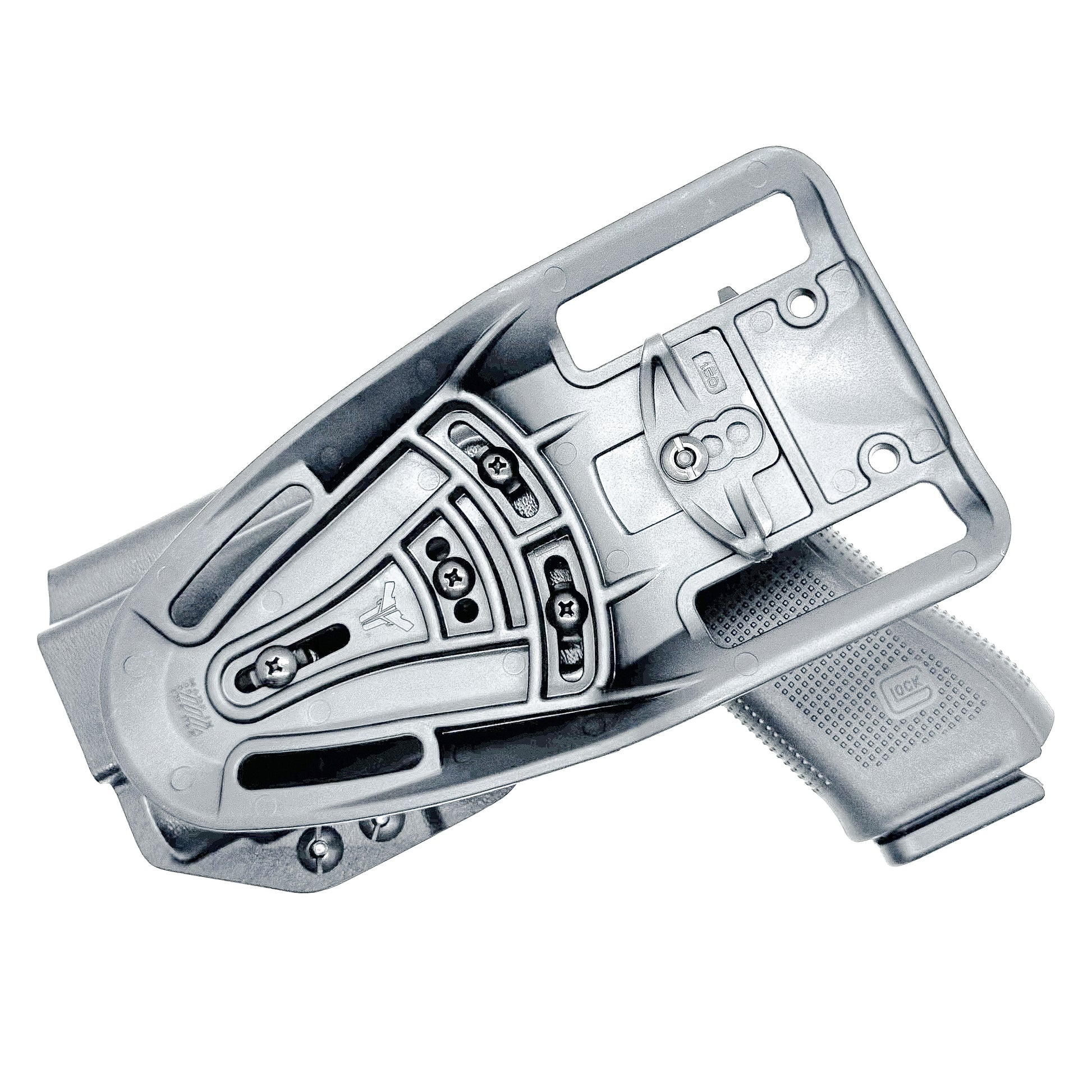 Glock 47 with TLR-7 HL-X Black Duty and Competition Holster with duty drop.