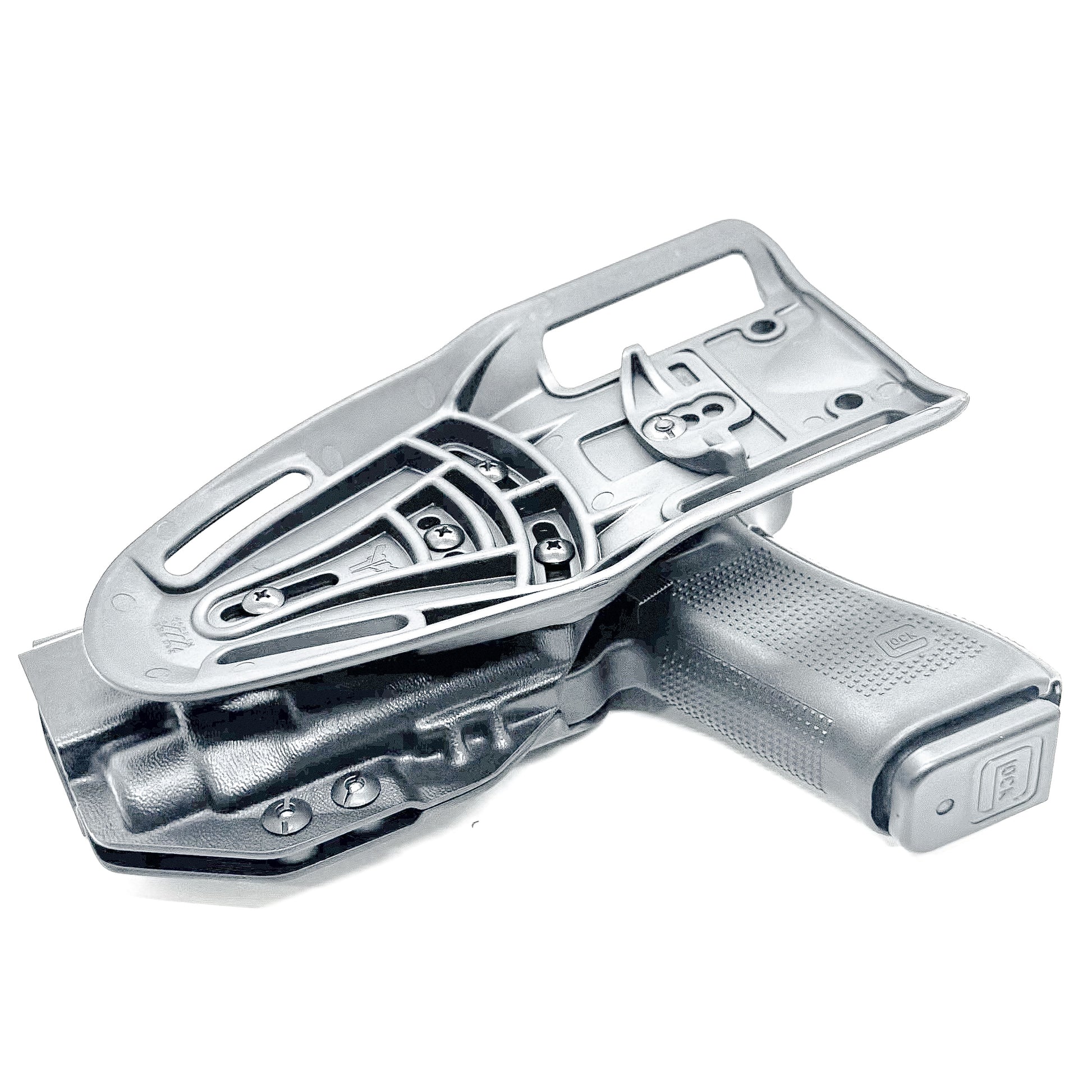 Glock 47 with TLR-7 HL-X Black Duty and Competition Holster with duty drop.