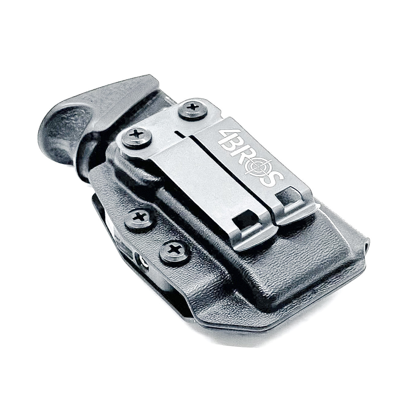 Black Inside Waistband IWB AIWB H&K VP9 and VP40 magazine carrier, holster, & pouch from Four Brothers 4BROS Holsters. Proudly made in the USA.