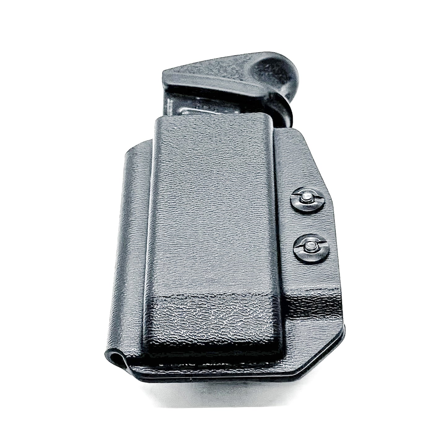Black Inside Waistband IWB AIWB H&K VP9 and VP40 magazine carrier, holster, & pouch from Four Brothers 4BROS Holsters. Proudly made in the USA.