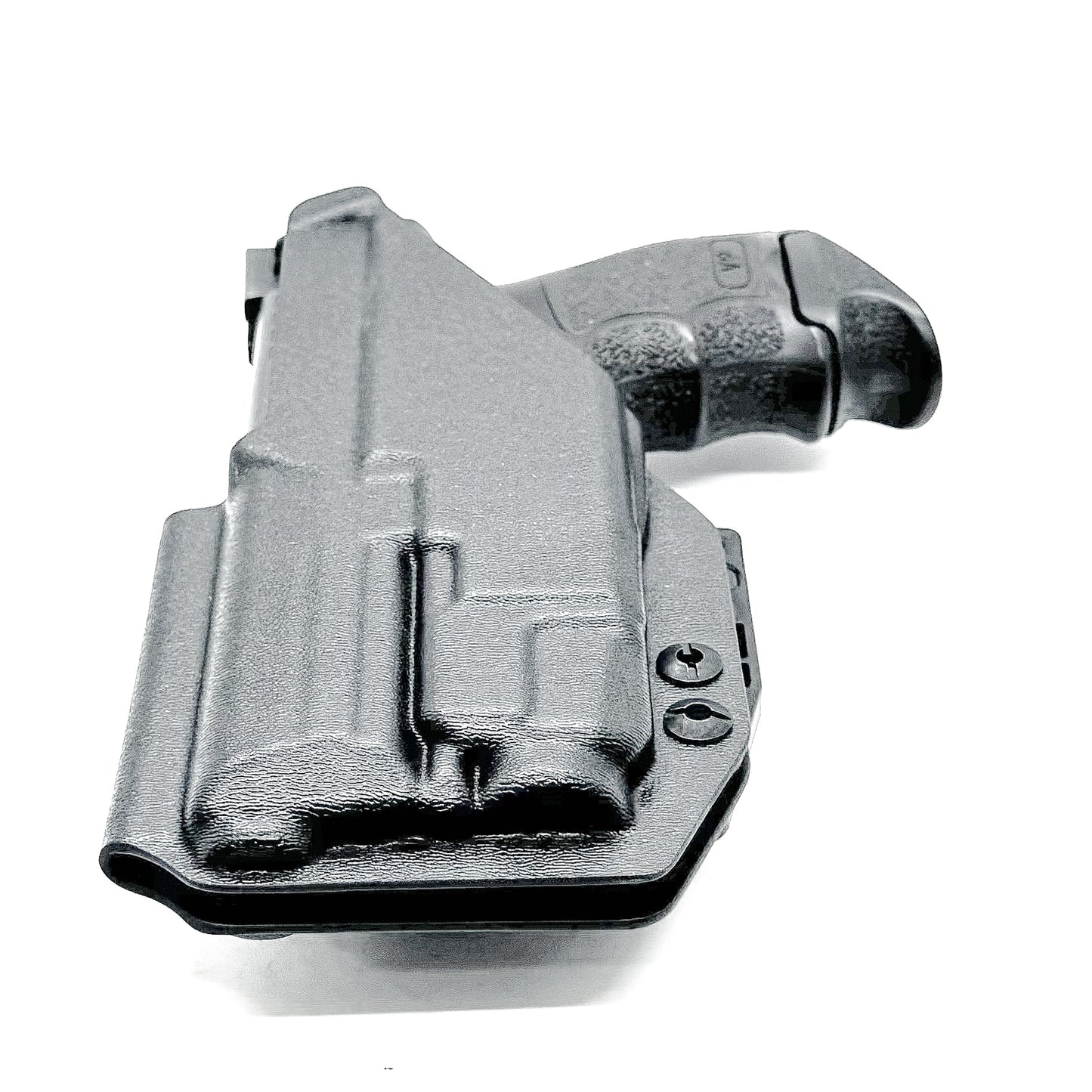 Black AIWB, IWB, Kydex for the Heckler & Koch H&K VP9 or VP9SK pistol with Streamlight TLR-7X, TLR-7 X, & TLR-7 A from Four Brothers 4BROS holsters.
