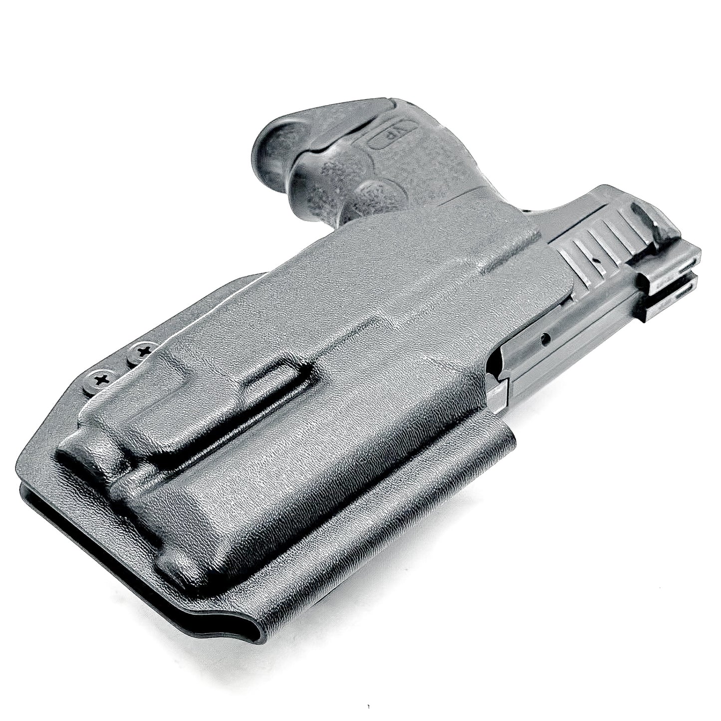 Black Outside Waistband OWB Holster for the Heckler & Koch H&K VP9 or VP9SK & Streamlight TLR-7X, TLR-7 X, & TLR-7 A from Four Brothers 4BROS holsters.