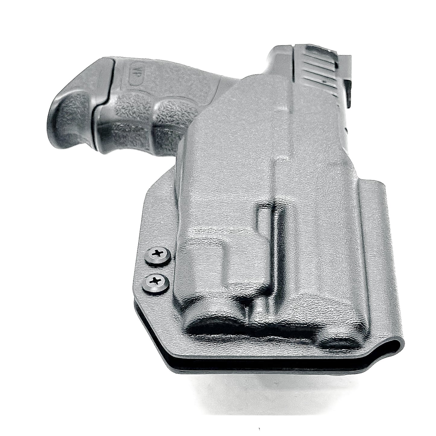 Black Outside Waistband OWB Holster for the Heckler & Koch H&K VP9 or VP9SK & Streamlight TLR-7X, TLR-7 X, & TLR-7 A from Four Brothers 4BROS holsters.