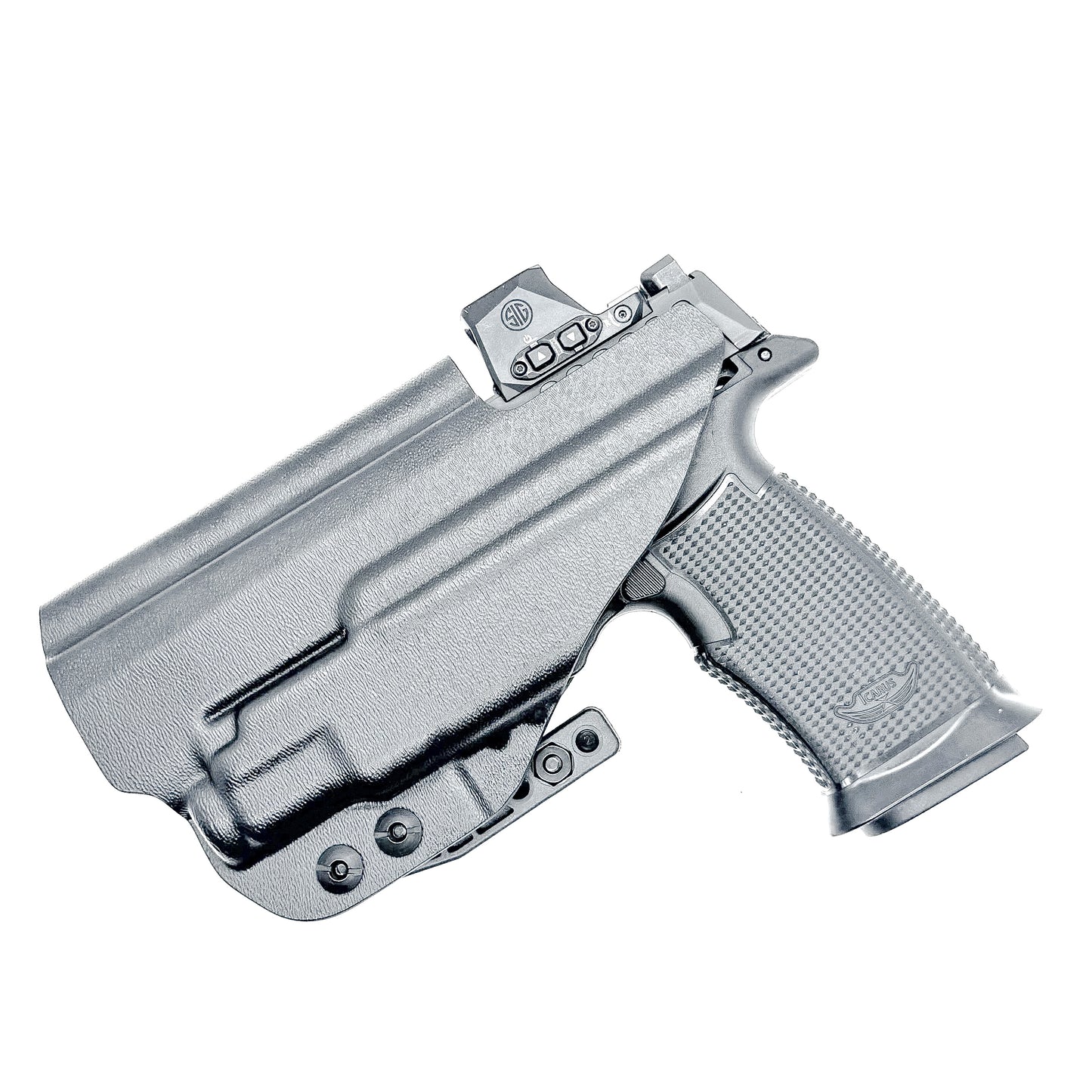 IWB holster for Sig P365 with the Icarus AIR Polymer XMACRO grip & Streamlight 1913 TLR-7 Sub.