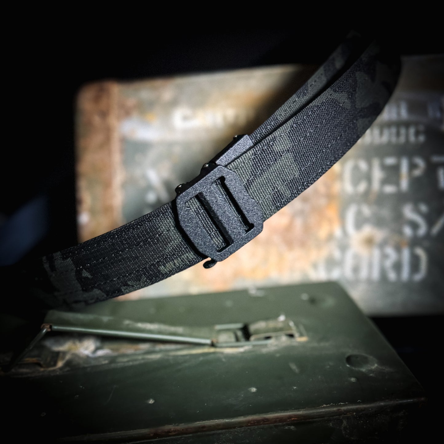 For the best concealed carry belt made, shop Four Brothers Holsters for the Kore Essentials X7 Black Multicam belt. Buckle design frees up space in front for you to carry your firearm, pistol, or gun & magazines & can be worn front center, left hip. It is the most comfortable and coolest belt you'll own.