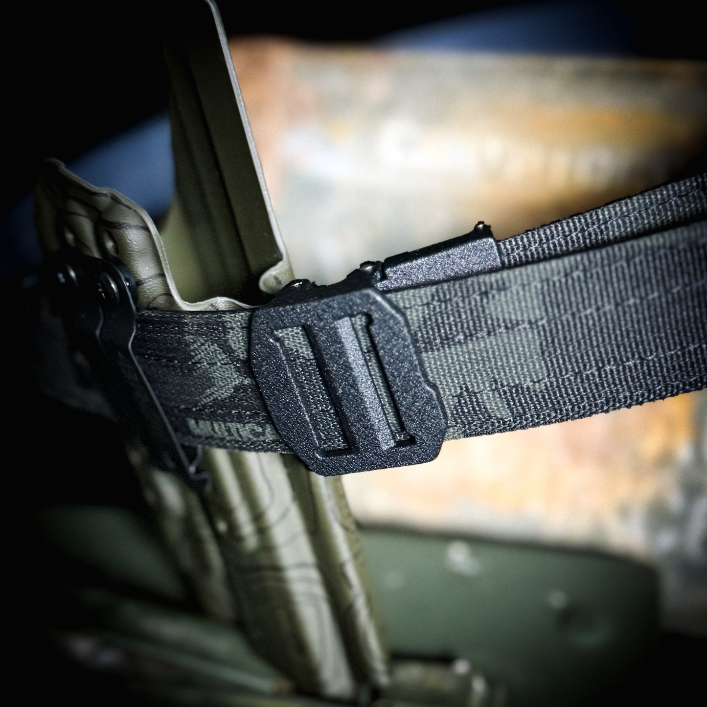 For the best concealed carry belt made, shop Four Brothers Holsters for the Kore Essentials X7 Black Multicam belt. Buckle design frees up space in front for you to carry your firearm, pistol, or gun & magazines & can be worn front center, left hip. It is the most comfortable and coolest belt you'll own.