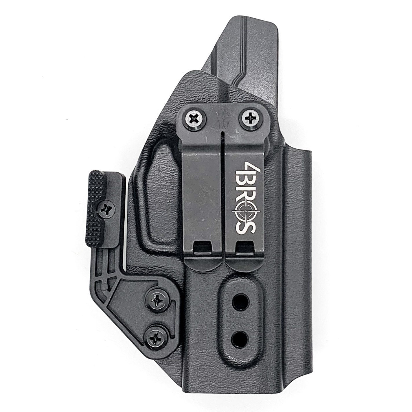 For the best IWB Inside Waistband holster for the Sig Sauer P365, P365XL, or P365-XMACRO Slide & Mischief Machine Grip Module, shop Four Brothers Holsters.