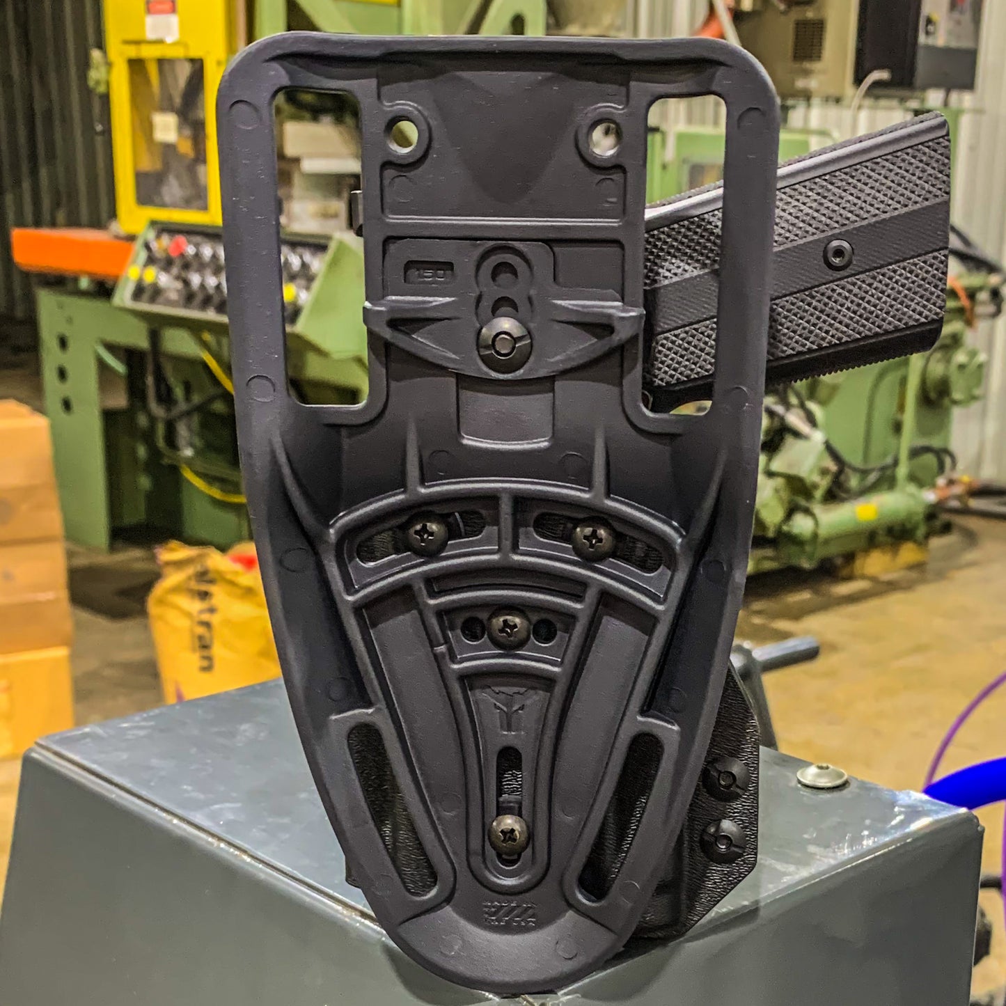 For the best OWB Sig Sauer P365-XMACRO, P365 or P365XL & Mischief Machine Module & Streamlight 1913 TLR-7 Sub Competition Holster, shop Four Brothers Holsters.