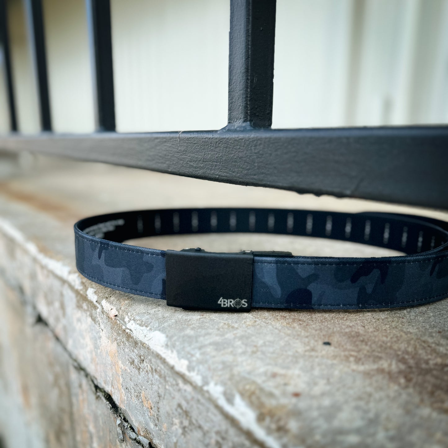 The Nexbelt EDC belt is flexible enough to wear all day but stiff enough to effectively hold your everyday carry pistol or firearm from Four Brothers Holsters.