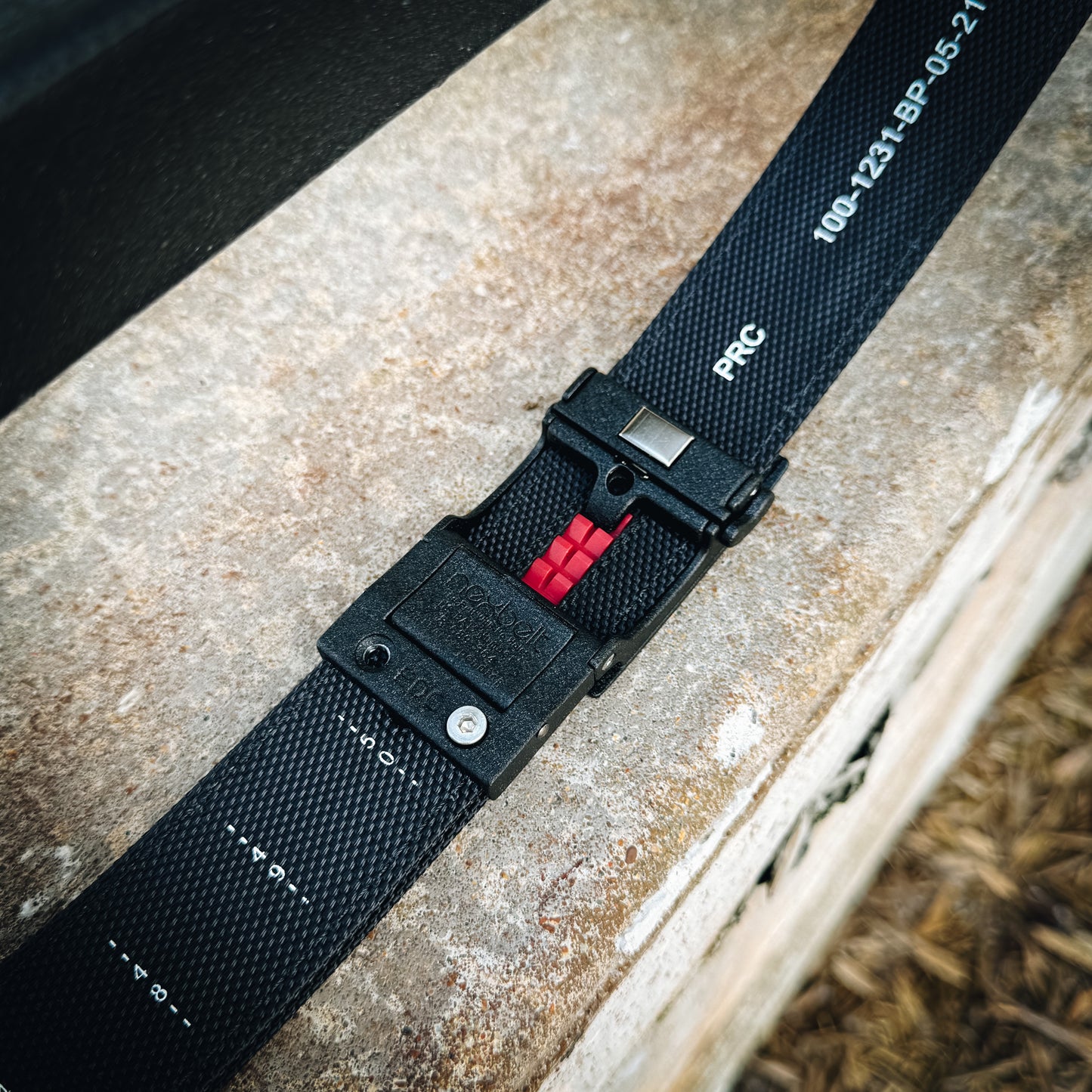 The Nexbelt EDC belt is flexible enough to wear all day but stiff enough to effectively hold your everyday carry pistol or firearm from Four Brothers Holsters.