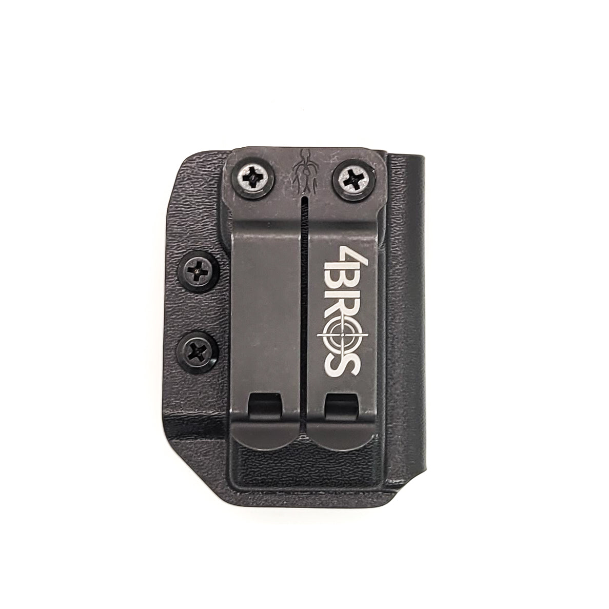 For the Best Kydex IWB AIWB appendix carry inside waistband magazine pouch for Sig P365-FUSE, shop Four Brothers 4BROS Holsters. Adjustable retention.