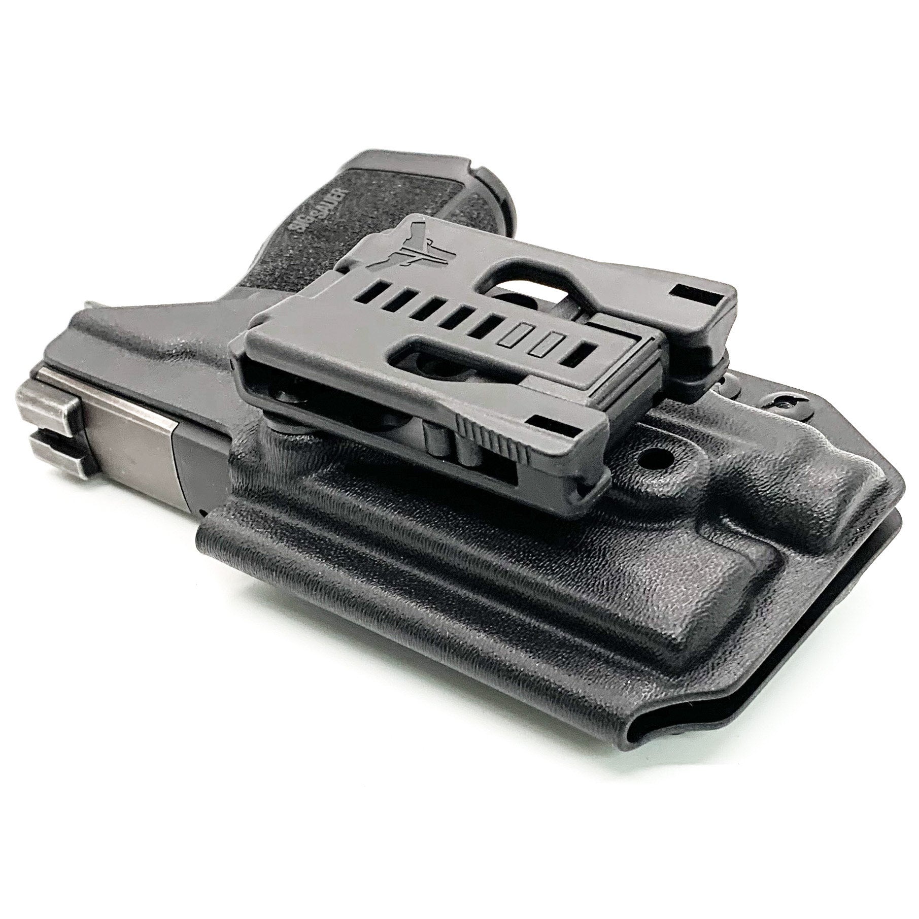 For the best OWB Outside Waistband Holster for the Sig Sauer P365XL pistol & Streamlight TLR-7 Sub light mounted to the handgun shop Four Brothers Holsters.