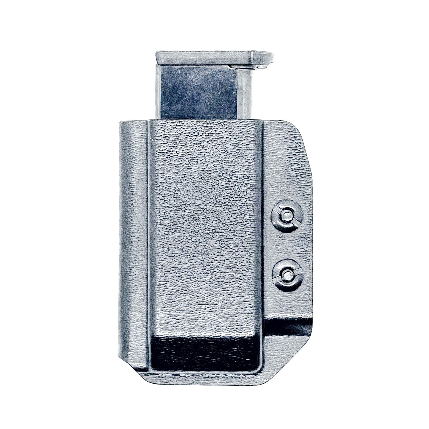 Black Kydex IWB AIWB appendix inside waistband magazine pouch carrier holster for Sig Sauer P365XL from Four Brothers Holsters. Adjustable retention.