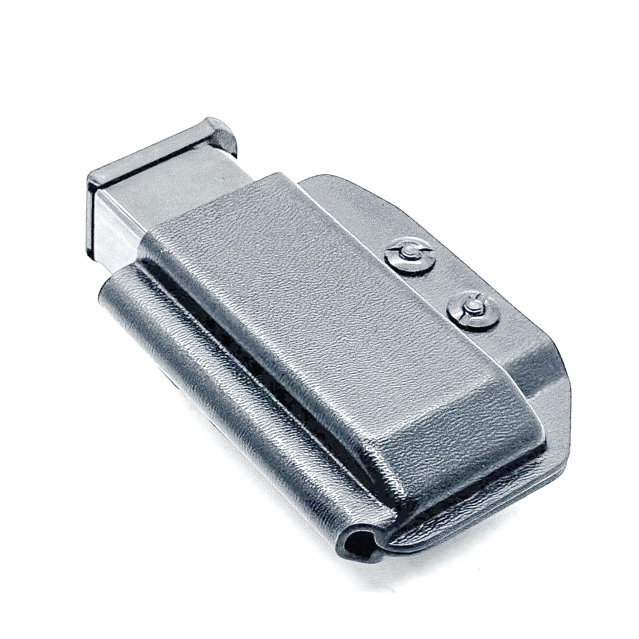 Black Kydex IWB AIWB appendix inside waistband magazine pouch carrier holster for Sig Sauer P365XL from Four Brothers Holsters.  Adjustable retention.