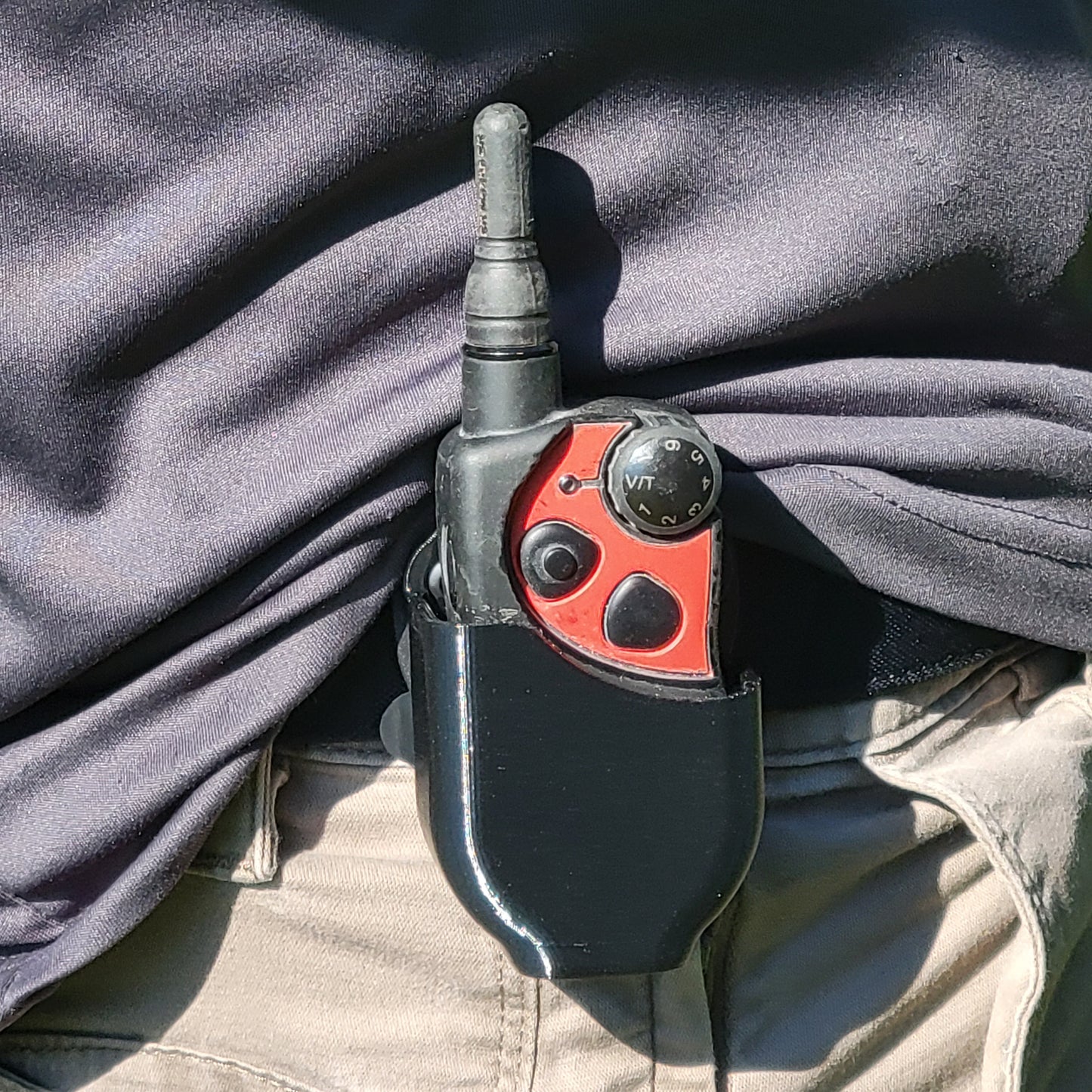 For the best and lowest cost Sit Means Sit Remote Collar Carrier, shop Four Brothers 4BROS Holsters. Our 3D-printed remote carrier is made in the USA.