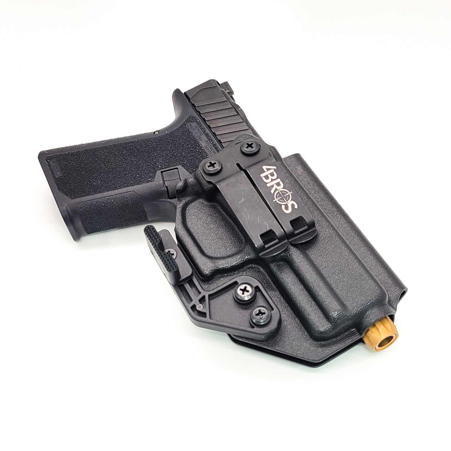 For the best, Inside Waistband IWB AIWB Kydex Holster for the Polymer80 PF940C pistol, shop Four Brothers 4BROS Holsters. Proudly manufactured in the USA